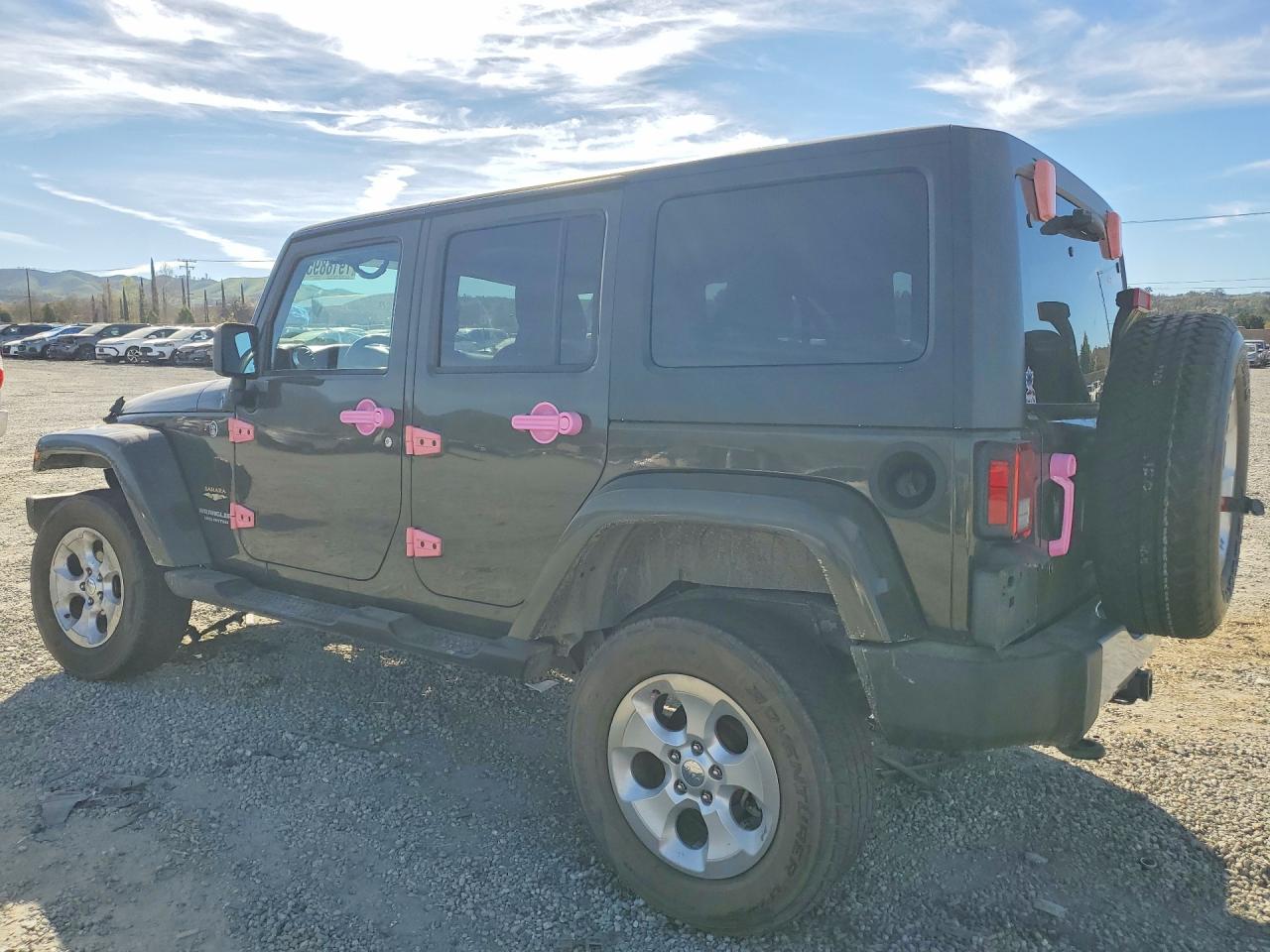 2015 Jeep Wrangler Unlimited Sahara Green vin: 1C4BJWEG6FL751853