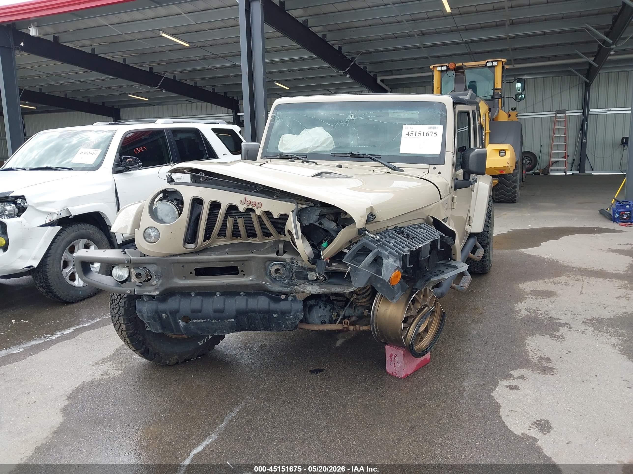 2016 Jeep Wrangler Unlimited 75th Anniversary Tan vin: 1C4BJWEG6GL269269