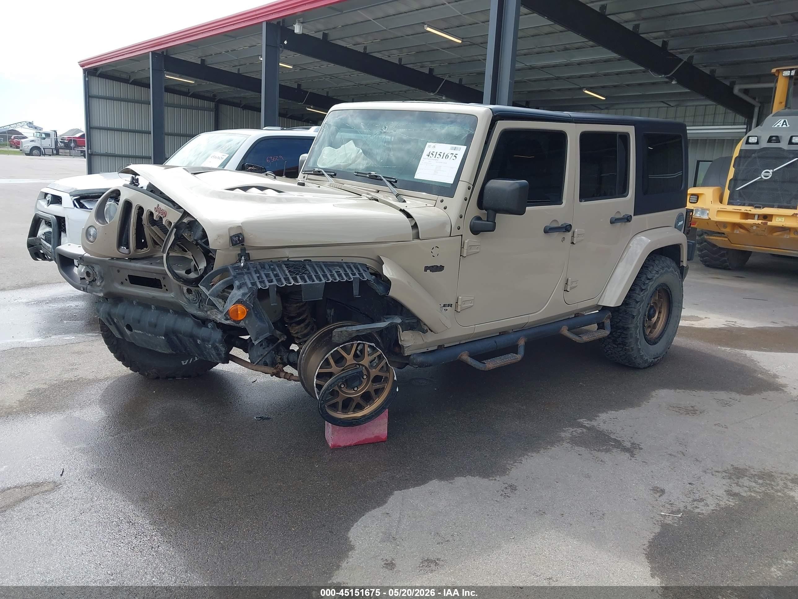 2016 Jeep Wrangler Unlimited 75th Anniversary Tan vin: 1C4BJWEG6GL269269