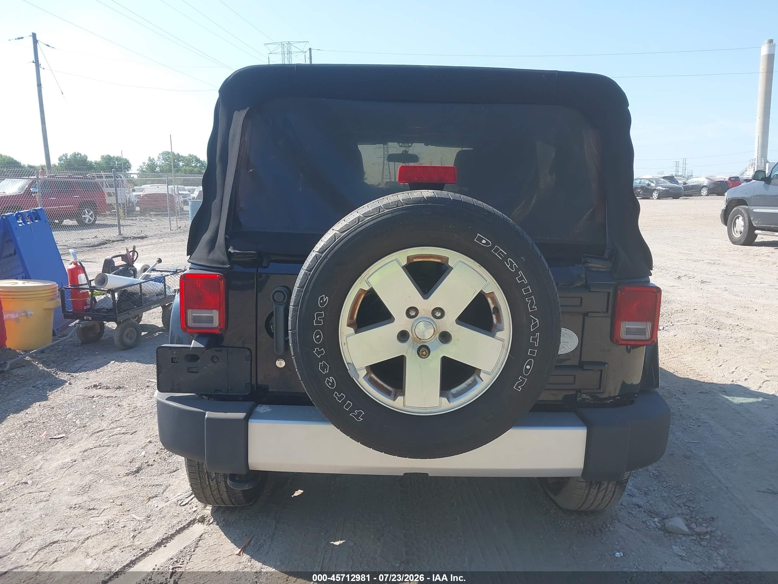 2012 Jeep Wrangler Unlimited Sahara Black vin: 1C4BJWEG7CL169370
