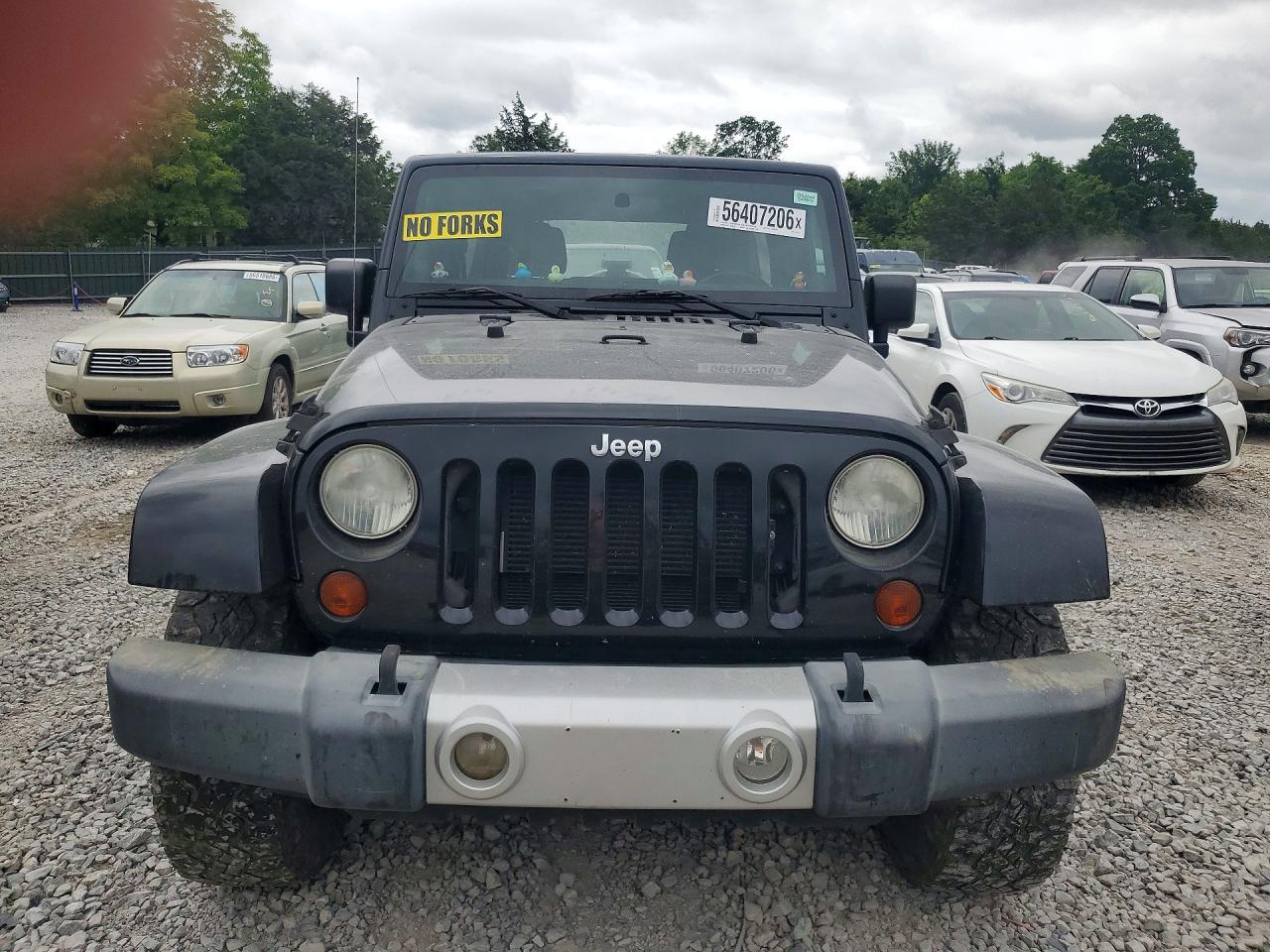2012 Jeep Wrangler Unlimited Sahara Black vin: 1C4BJWEG7CL212170