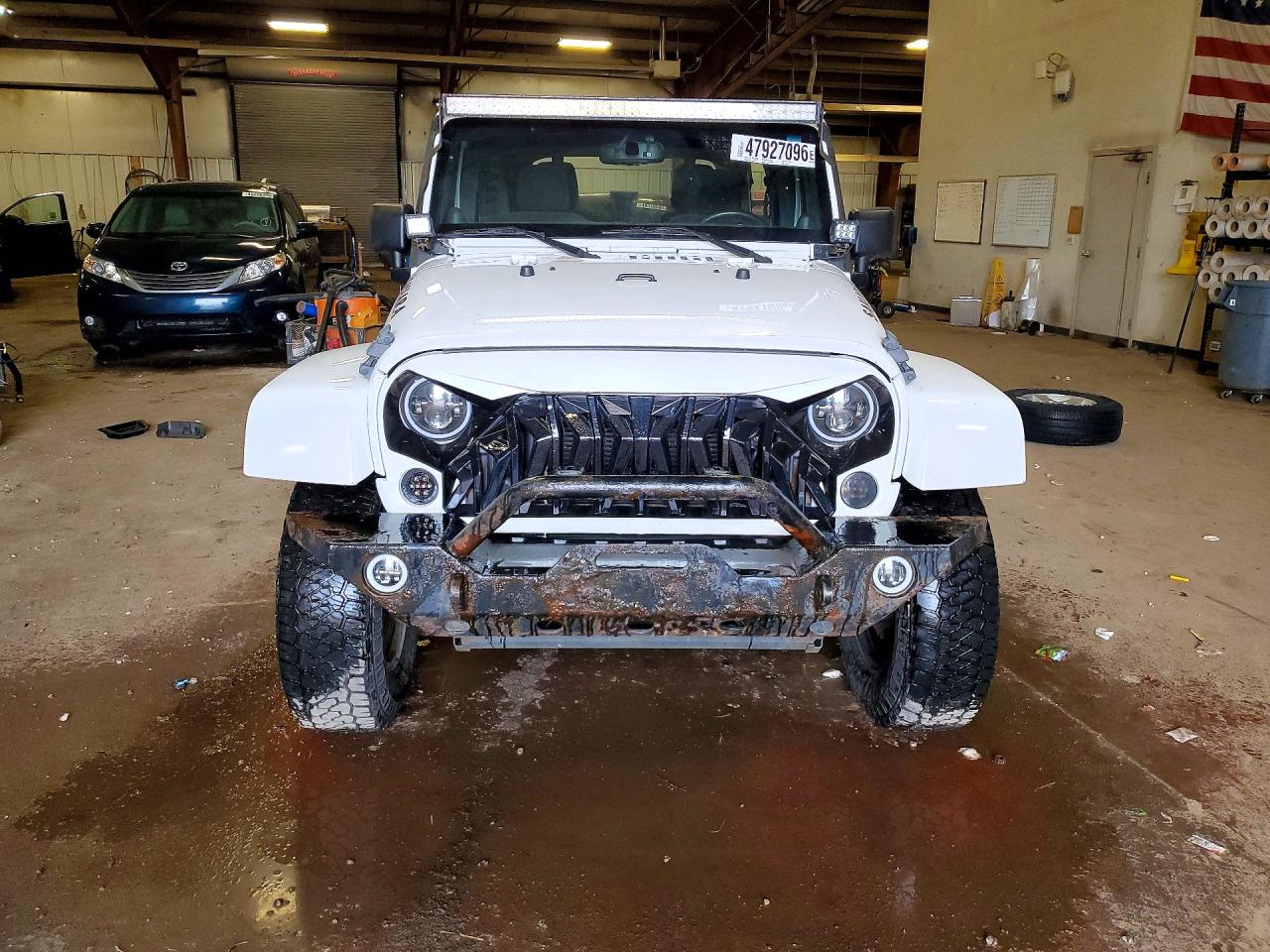 2014 Jeep Wrangler Unlimited Sahara Белый vin: 1C4BJWEG7EL164303