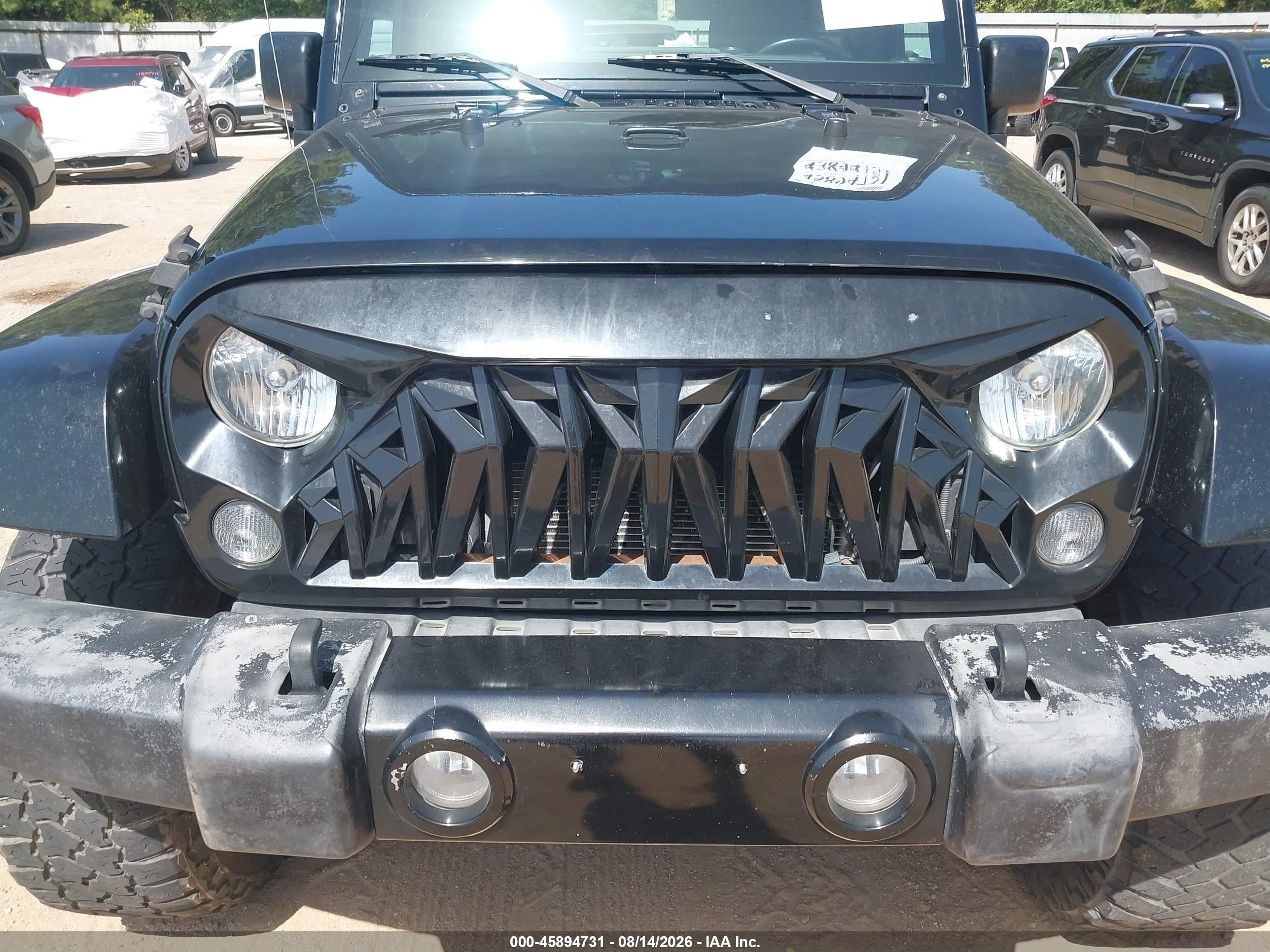 2015 Jeep Wrangler Unlimited Sahara Black vin: 1C4BJWEG7FL685524