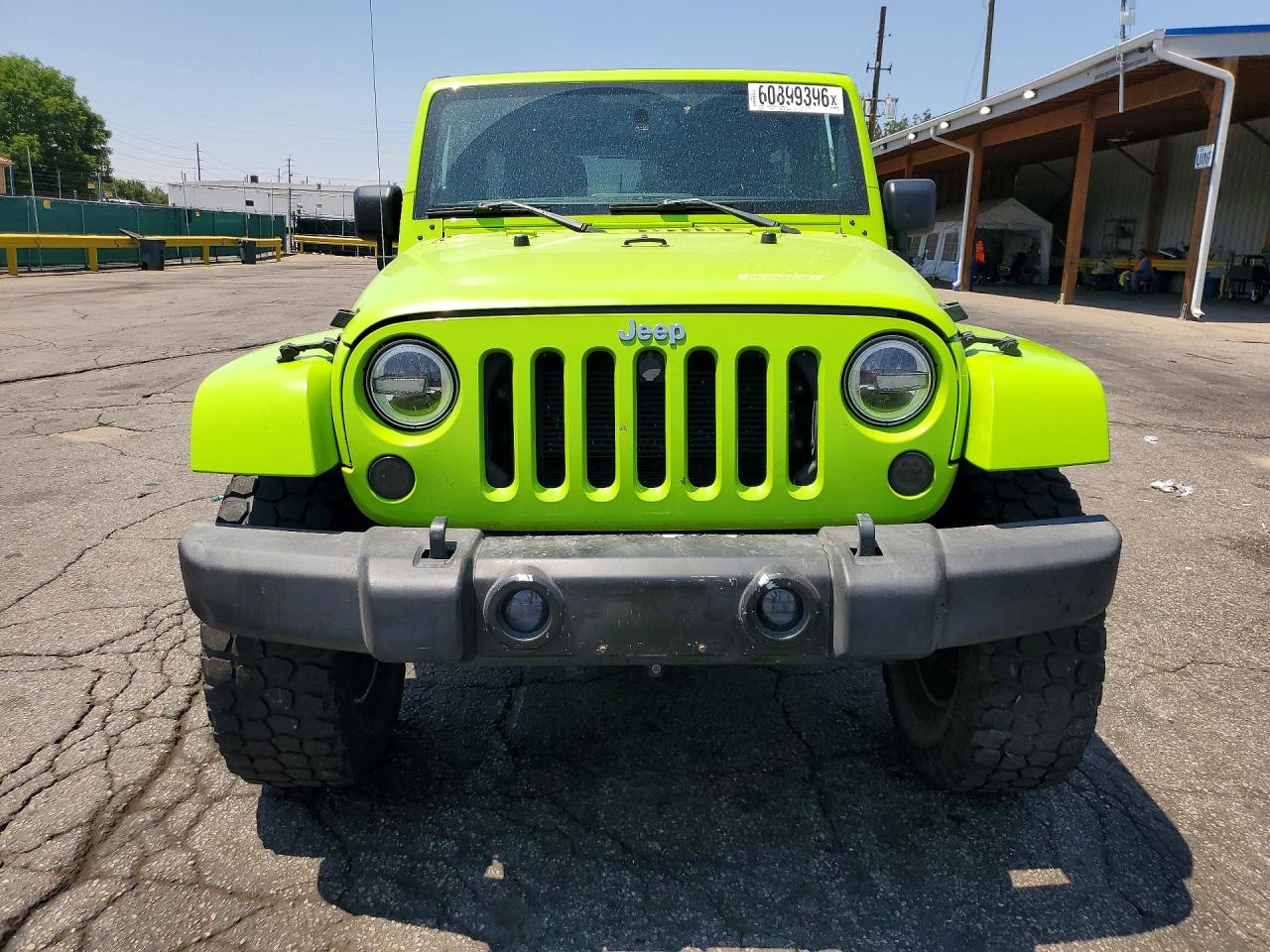 2012 Jeep Wrangler Unlimited Sahara Green vin: 1C4BJWEG8CL236977