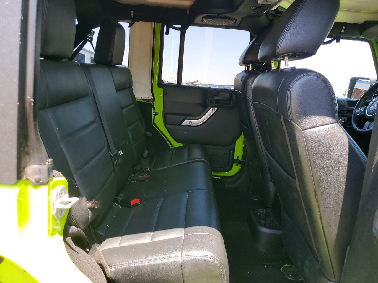 2012 Jeep Wrangler Unlimited Sahara Green vin: 1C4BJWEG8CL236977
