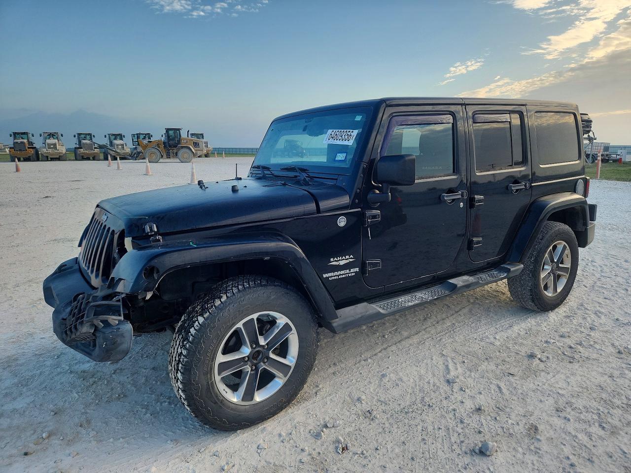 2013 Jeep Wrangler Unlimited Sahara Черный vin: 1C4BJWEG8DL512026