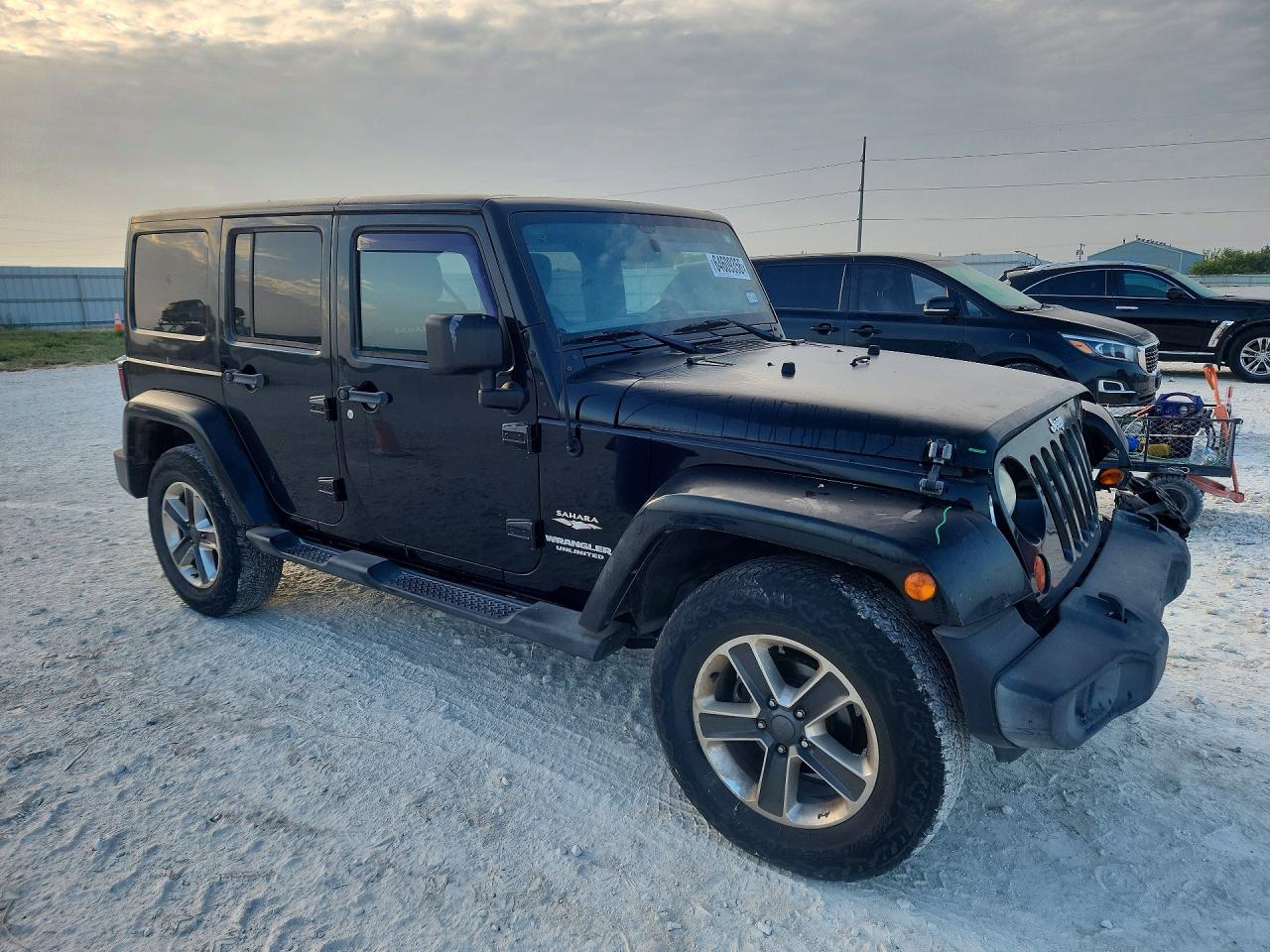 2013 Jeep Wrangler Unlimited Sahara Черный vin: 1C4BJWEG8DL512026