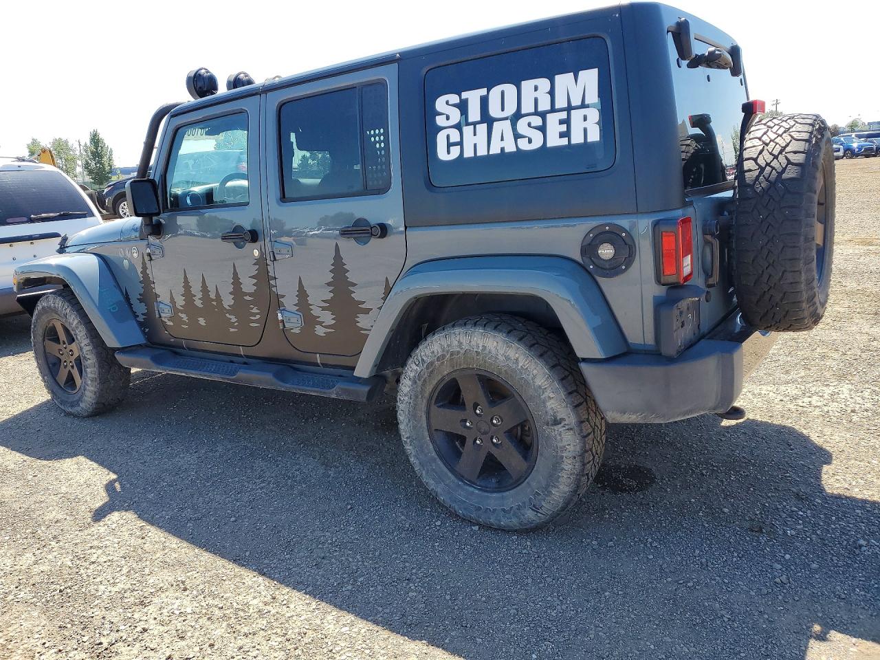 2015 Jeep Wrangler Unlimited Sahara Gray vin: 1C4BJWEG8FL627826