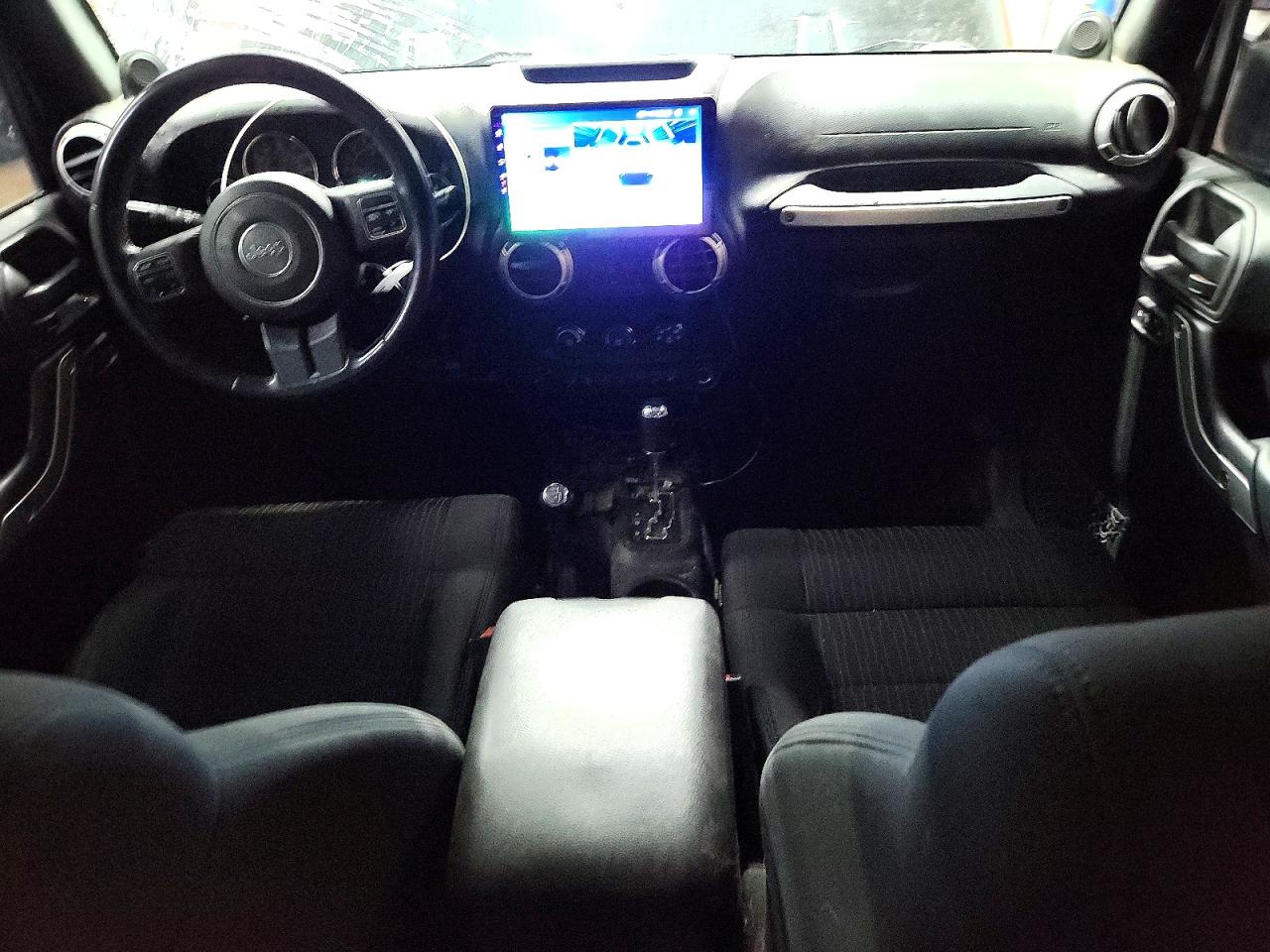 2012 Jeep Wrangler Unlimited Sahara Black vin: 1C4BJWEG9CL103208