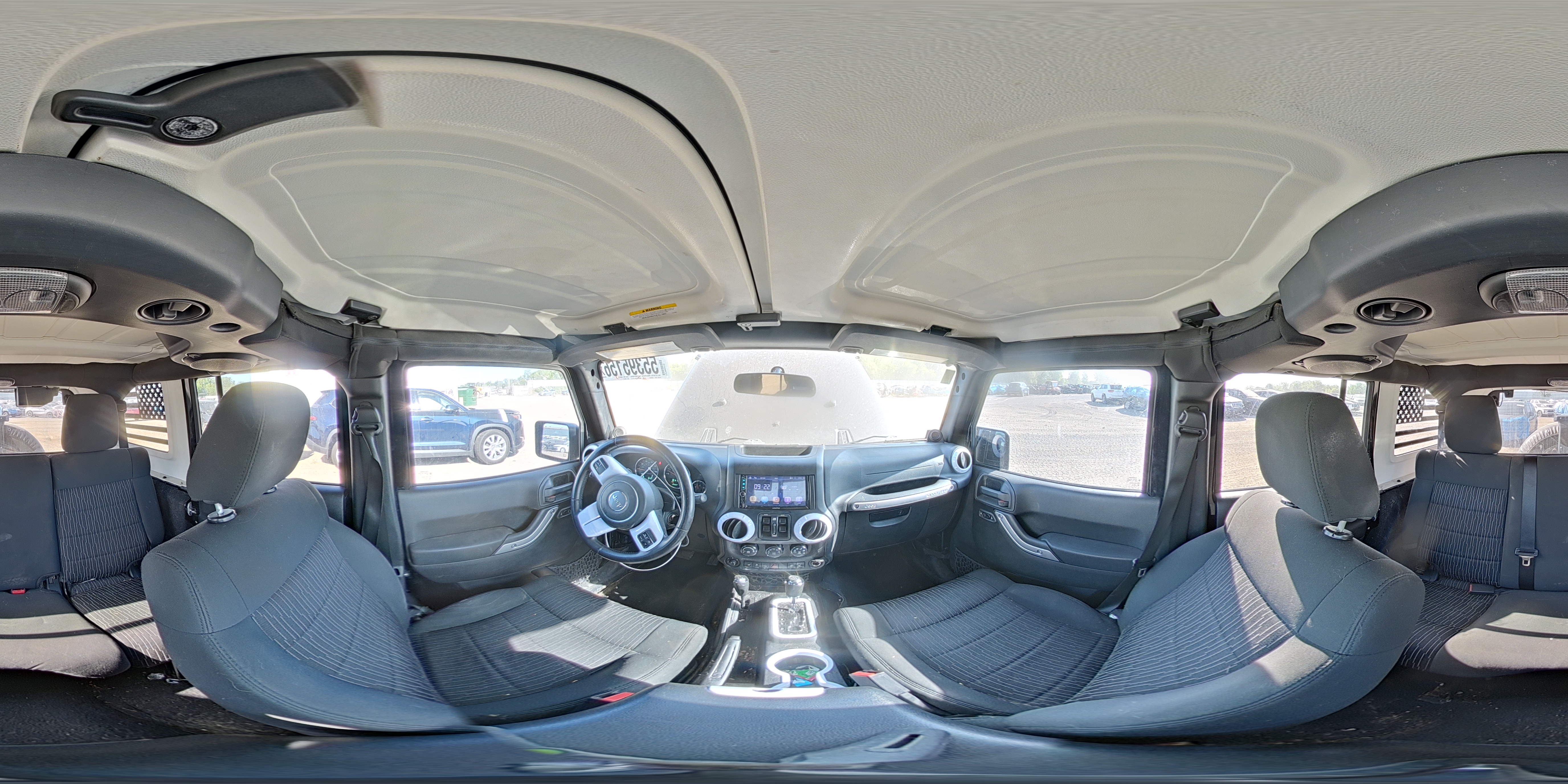2012 Jeep Wrangler Unlimited Sahara Black vin: 1C4BJWEG9CL173274