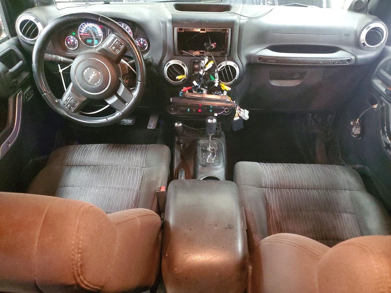 2012 Jeep Wrangler Unlimited Sahara Черный vin: 1C4BJWEG9CL265145