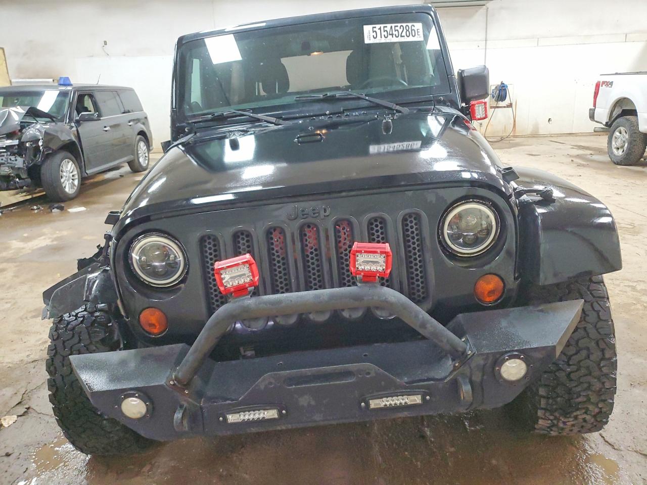2012 Jeep Wrangler Unlimited Sahara Черный vin: 1C4BJWEG9CL265145