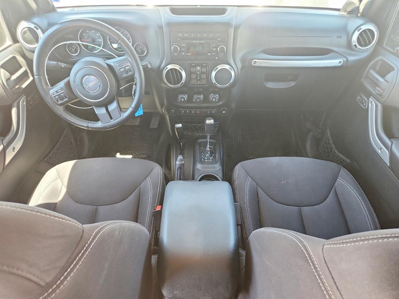 2014 Jeep Wrangler Unlimited Sahara Black vin: 1C4BJWEG9EL128242