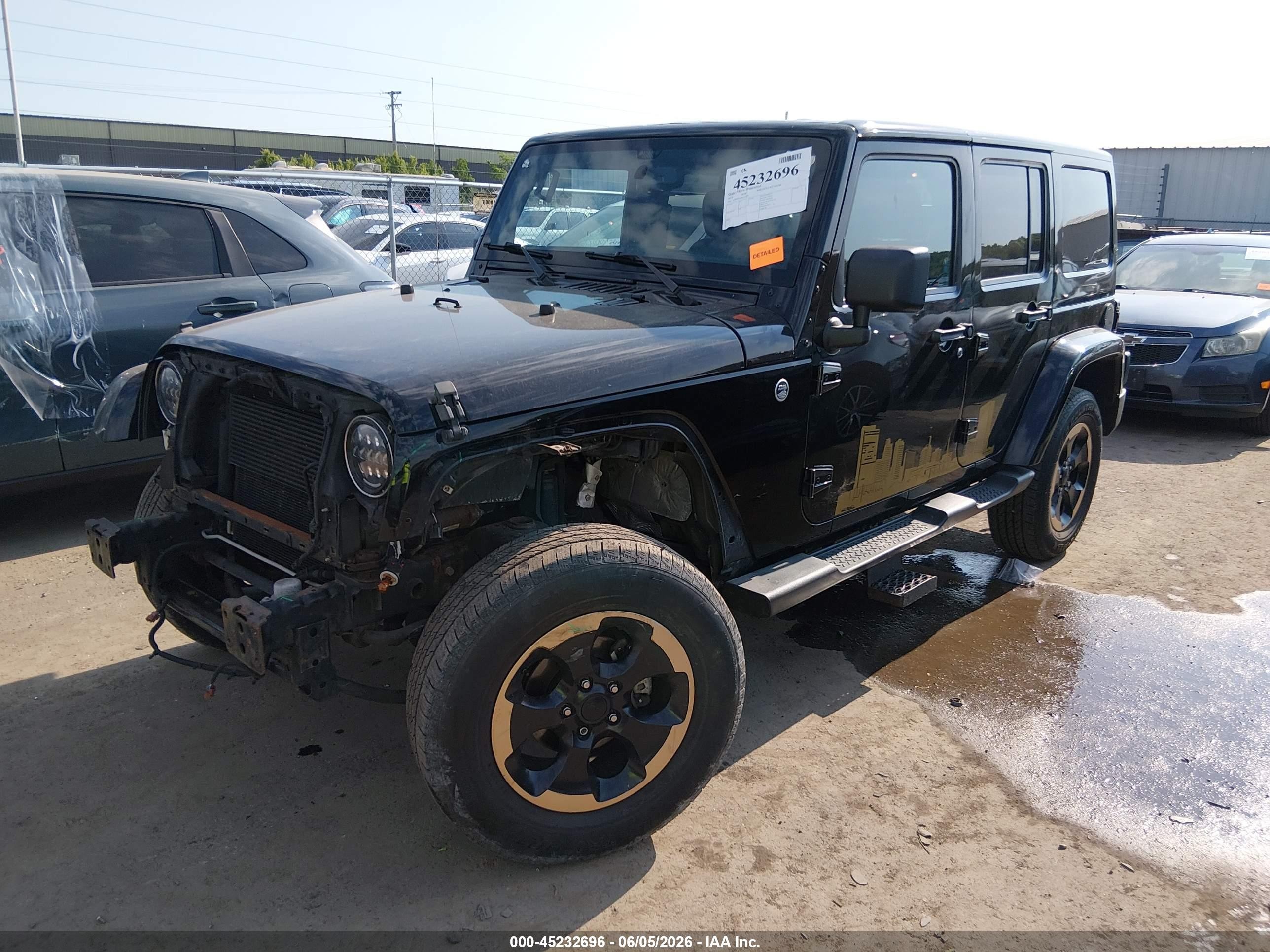 2014 Jeep Wrangler Unlimited Dragon Edition Black vin: 1C4BJWEG9EL202484