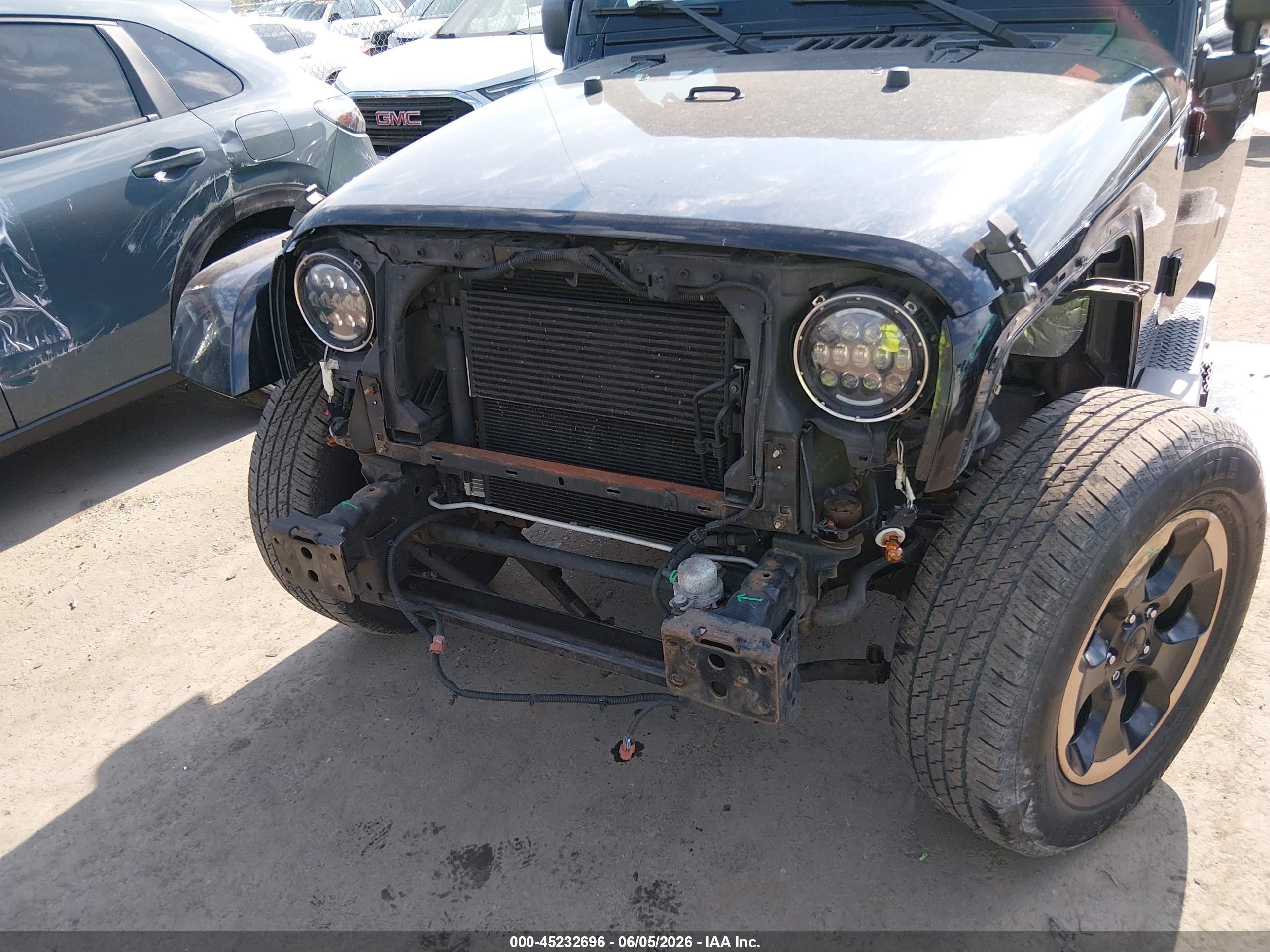2014 Jeep Wrangler Unlimited Dragon Edition Black vin: 1C4BJWEG9EL202484