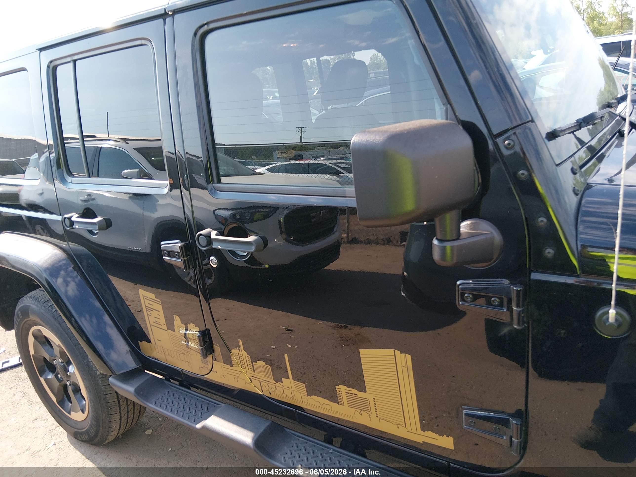 2014 Jeep Wrangler Unlimited Dragon Edition Black vin: 1C4BJWEG9EL202484