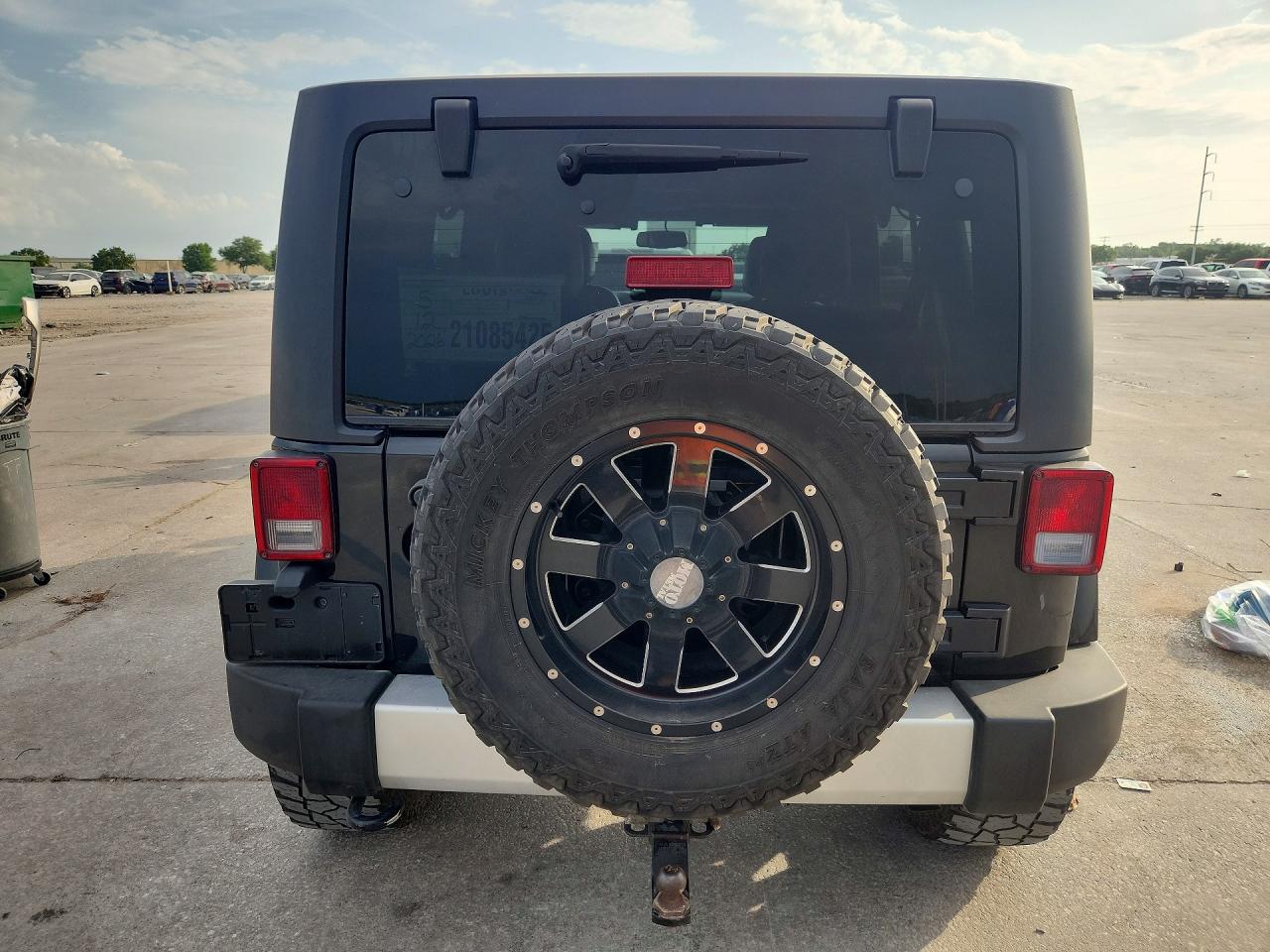 2014 Jeep Wrangler Unlimited Sahara Black vin: 1C4BJWEG9EL305419