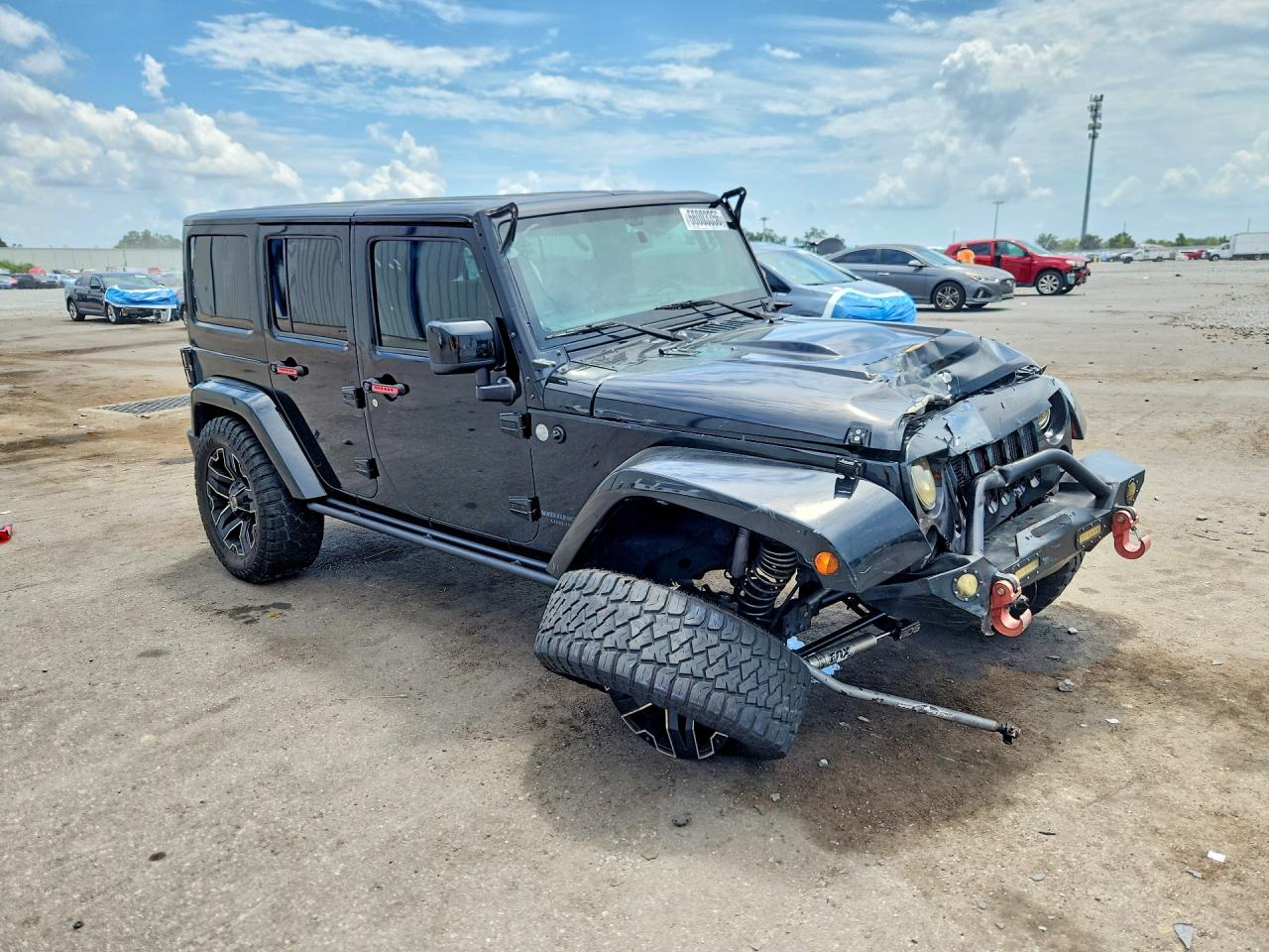 2015 Jeep Wrangler Unlimited Sahara Black vin: 1C4BJWEG9FL683984