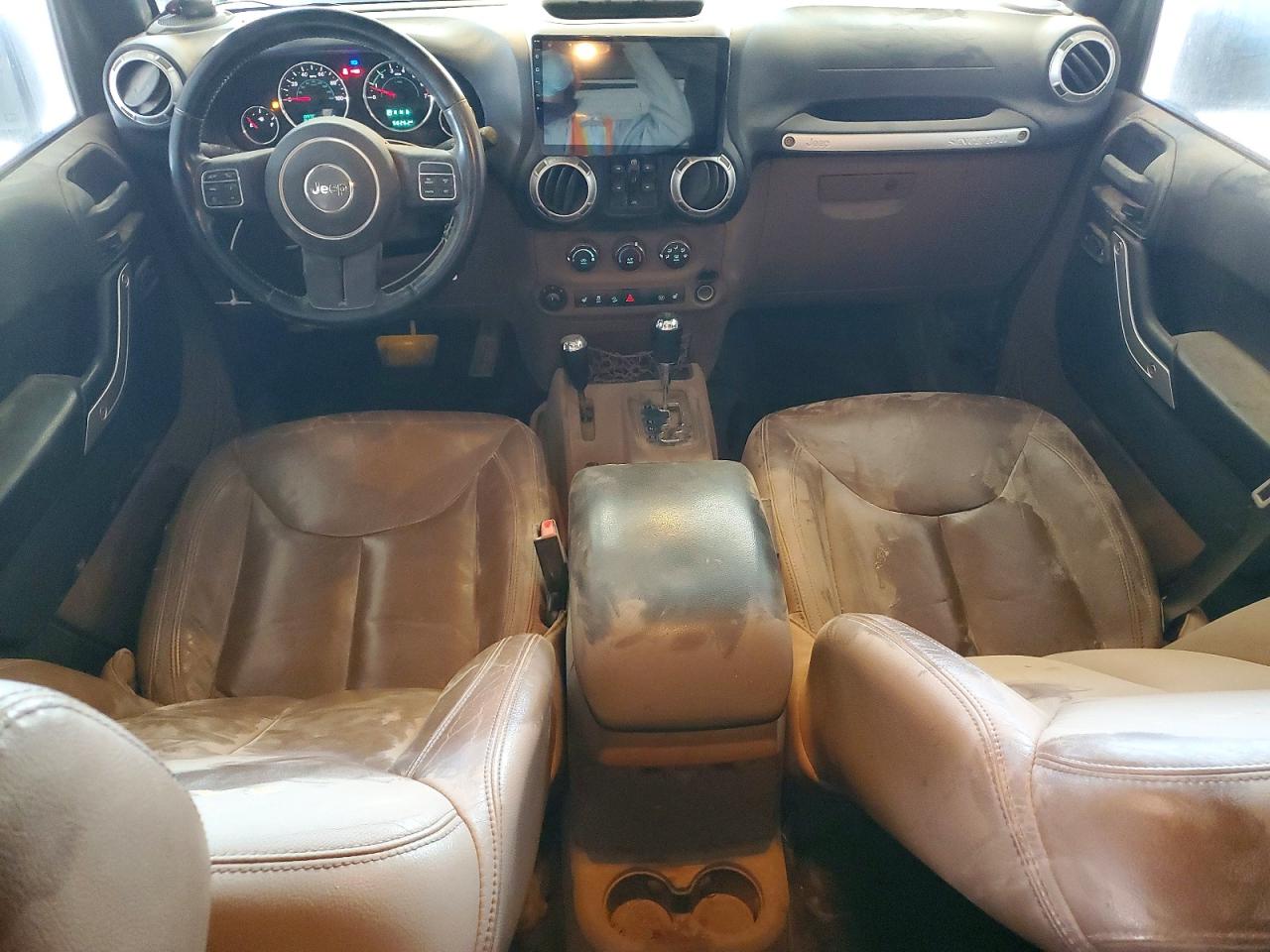 2015 Jeep Wrangler Unlimited Sahara Brown vin: 1C4BJWEG9FL723142