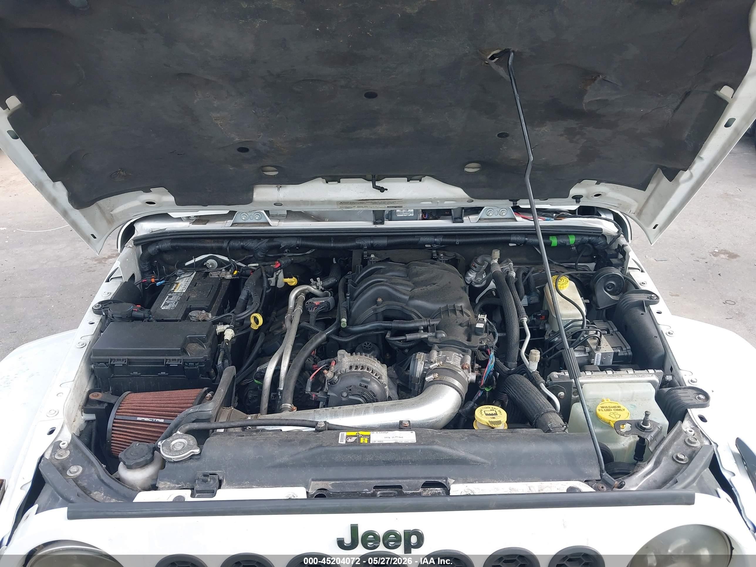 2015 Jeep Wrangler Unlimited Altitude Белый vin: 1C4BJWEG9FL758005