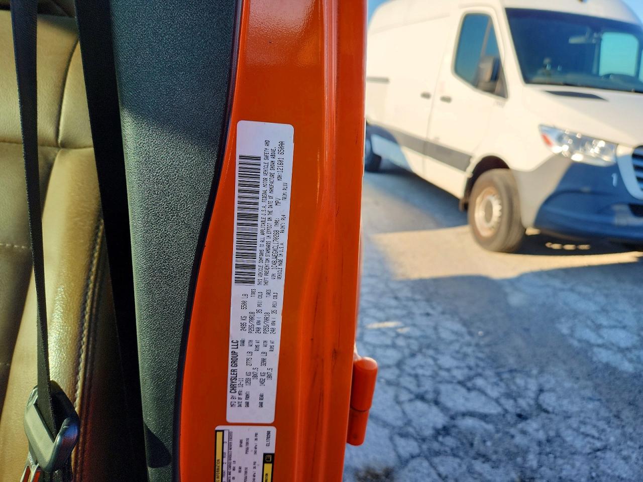 2012 Jeep Wrangler Unlimited Sahara Orange vin: 1C4BJWEGXCL170268