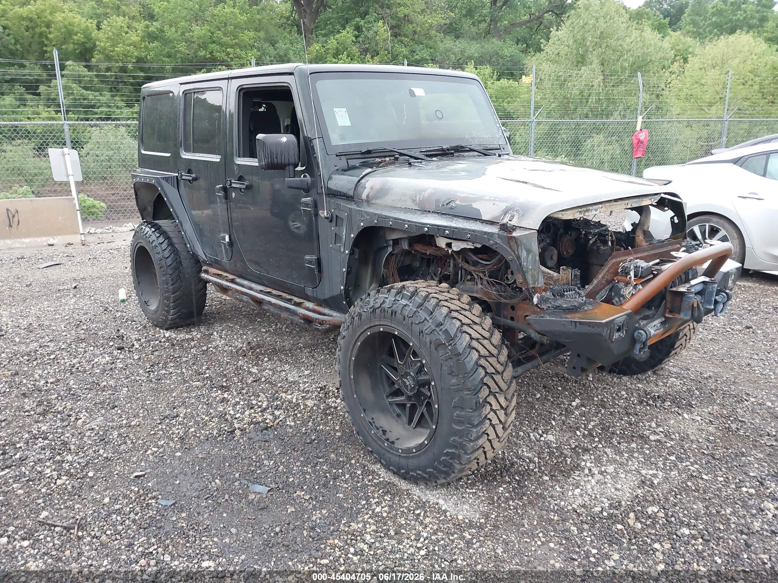 2012 Jeep Wrangler Unlimited Sahara Black vin: 1C4BJWEGXCL229495