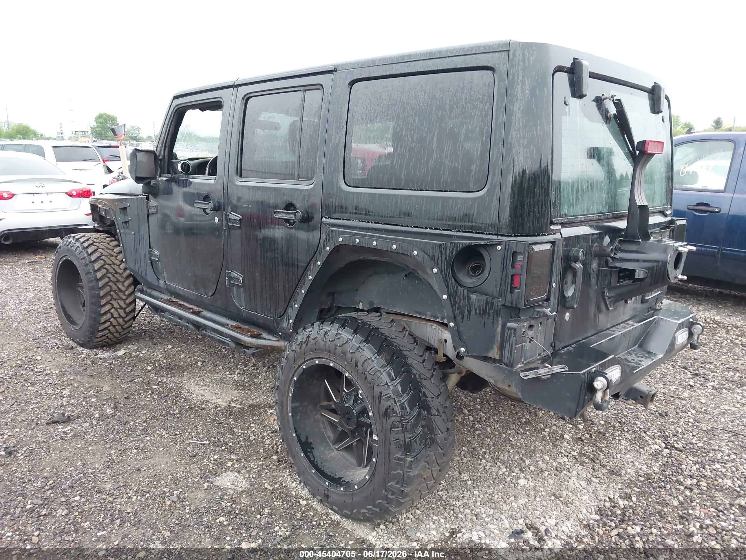 2012 Jeep Wrangler Unlimited Sahara Black vin: 1C4BJWEGXCL229495
