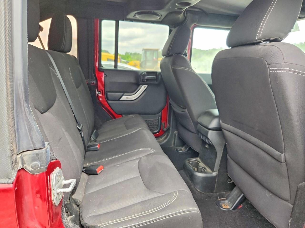 2013 Jeep Wrangler Unlimited Sahara Красный vin: 1C4BJWEGXDL537297
