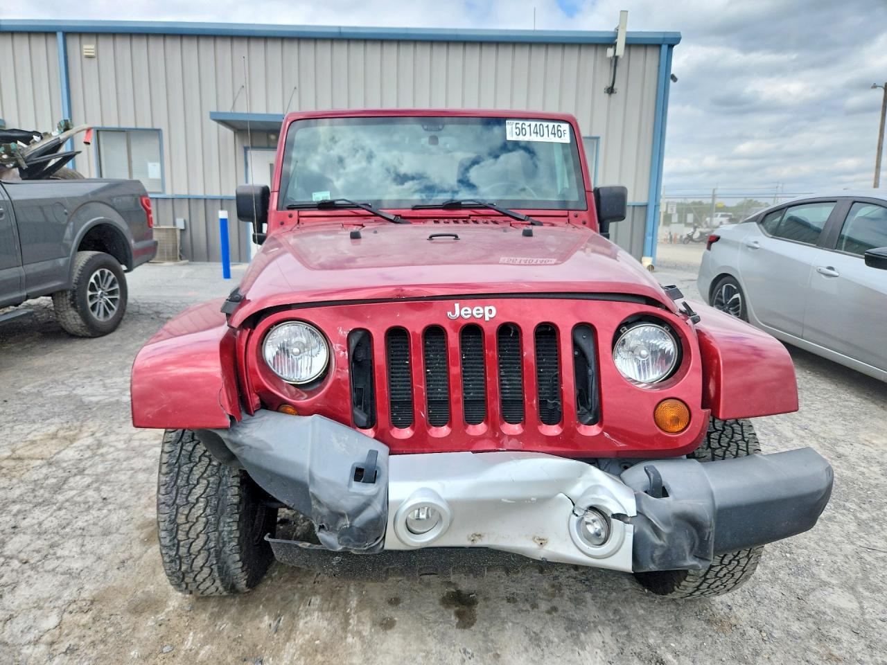 2013 Jeep Wrangler Unlimited Sahara Красный vin: 1C4BJWEGXDL537297