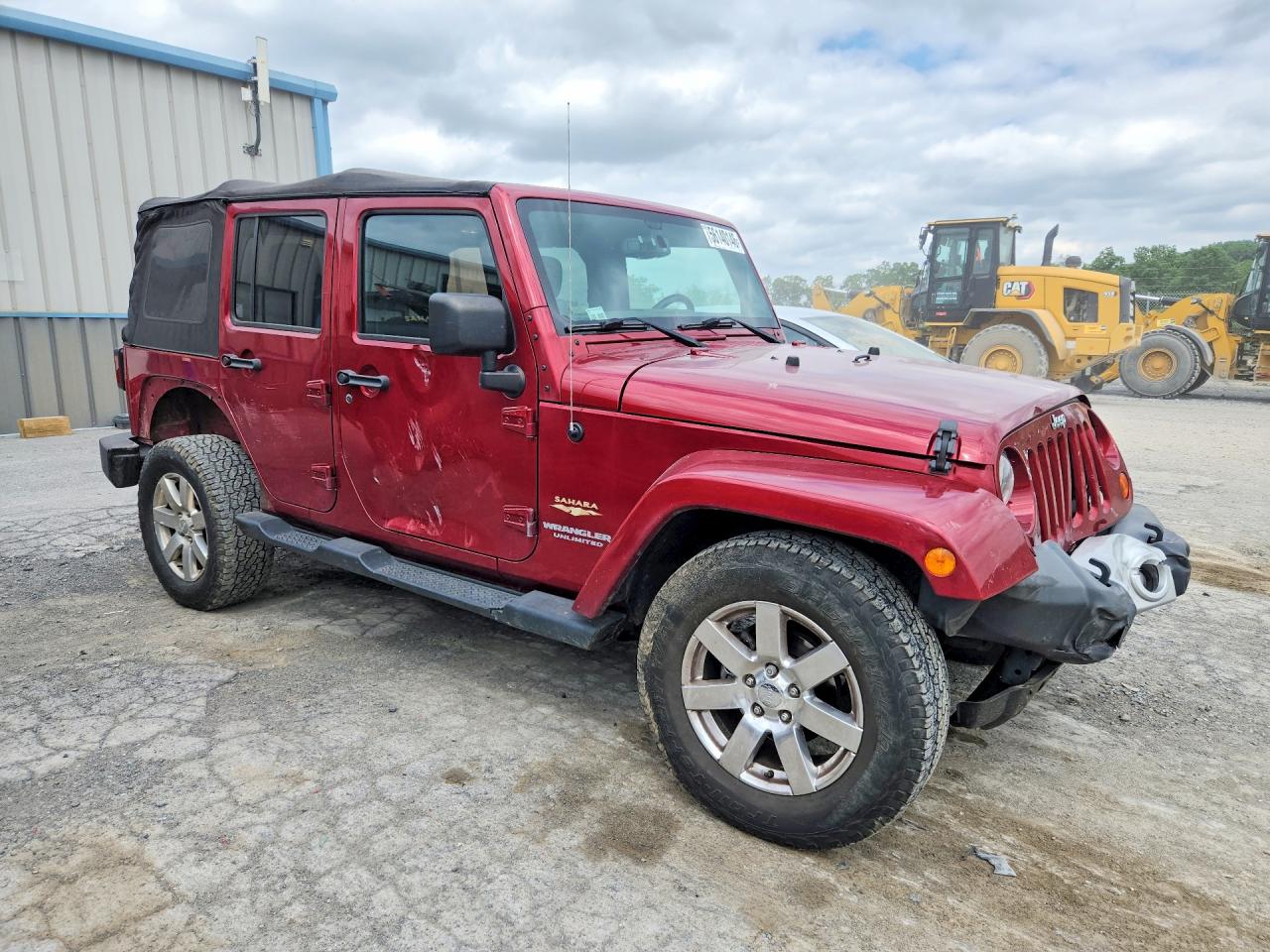 2013 Jeep Wrangler Unlimited Sahara Красный vin: 1C4BJWEGXDL537297