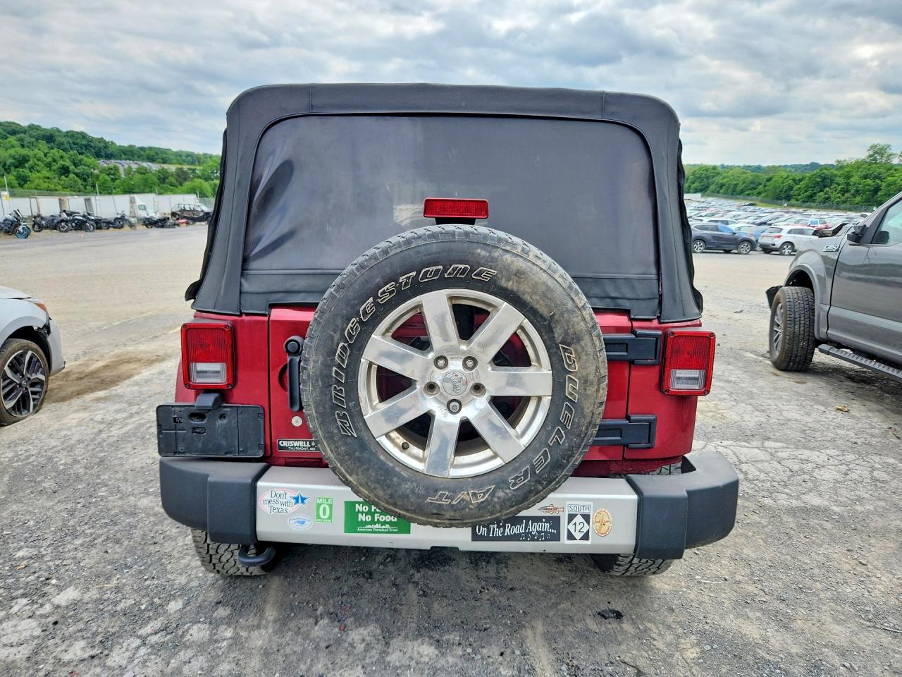 2013 Jeep Wrangler Unlimited Sahara Красный vin: 1C4BJWEGXDL537297