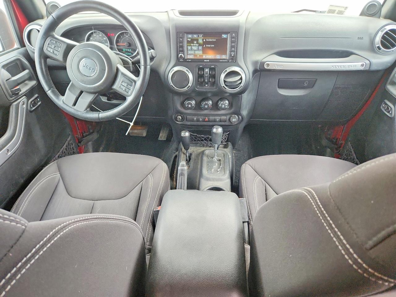 2013 Jeep Wrangler Unlimited Sahara Красный vin: 1C4BJWEGXDL537297
