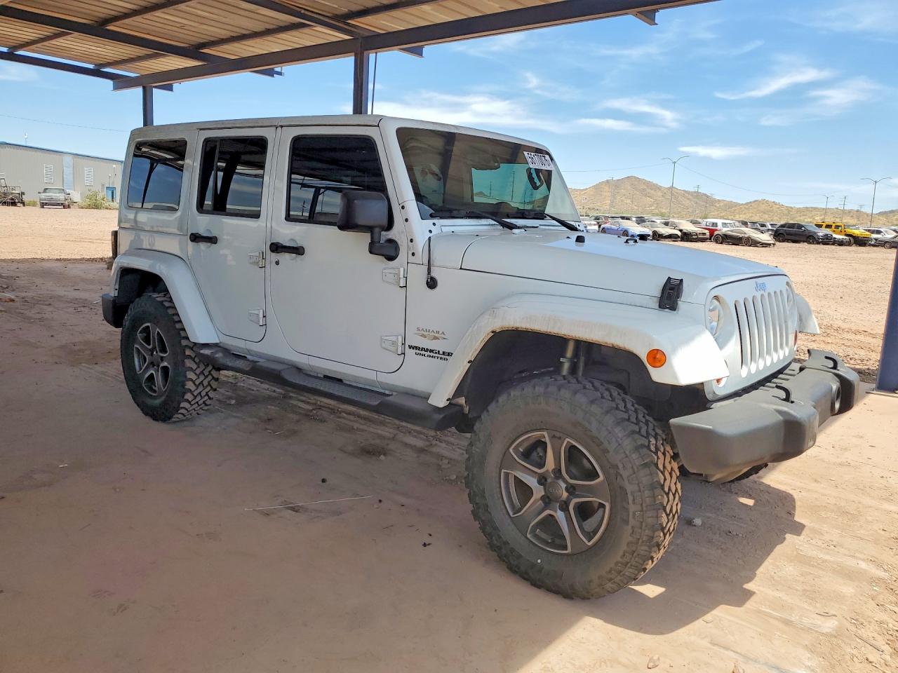 2013 Jeep Wrangler Unlimited Sahara White vin: 1C4BJWEGXDL567285