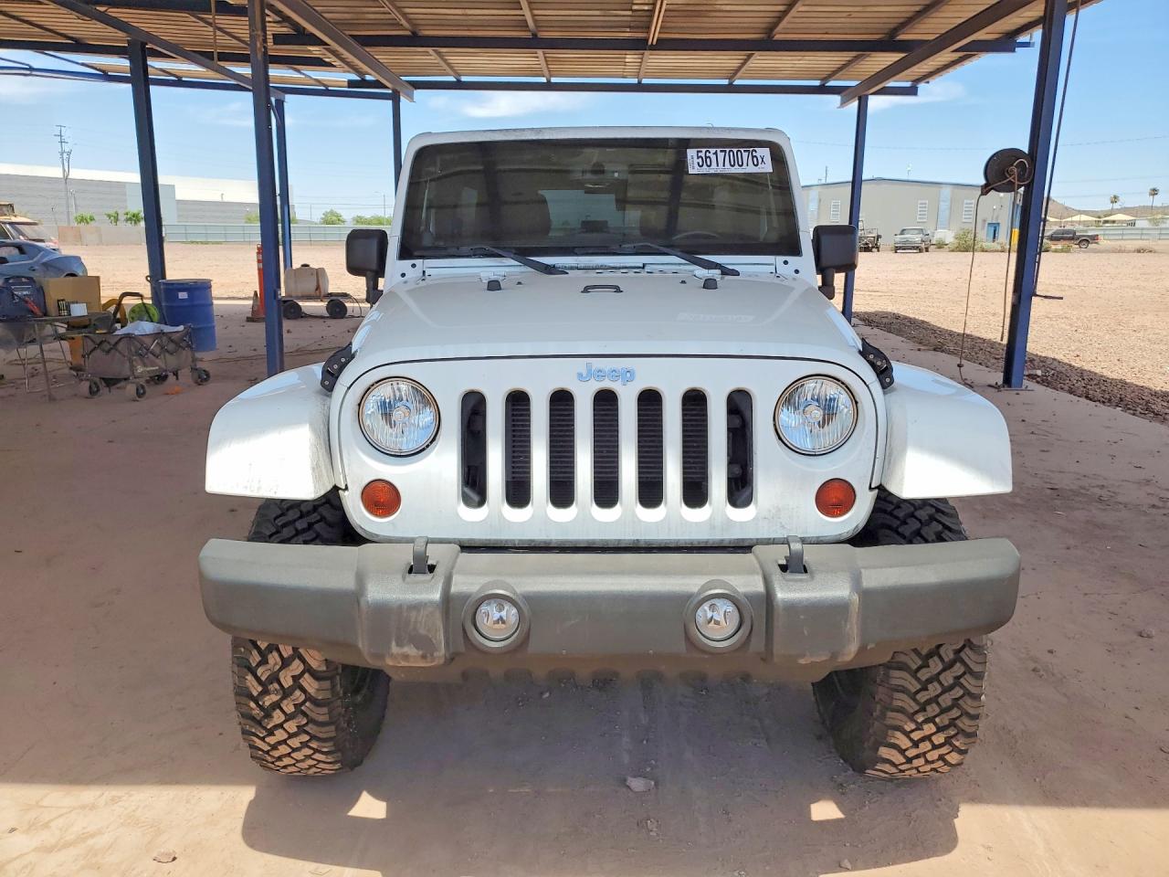 2013 Jeep Wrangler Unlimited Sahara White vin: 1C4BJWEGXDL567285