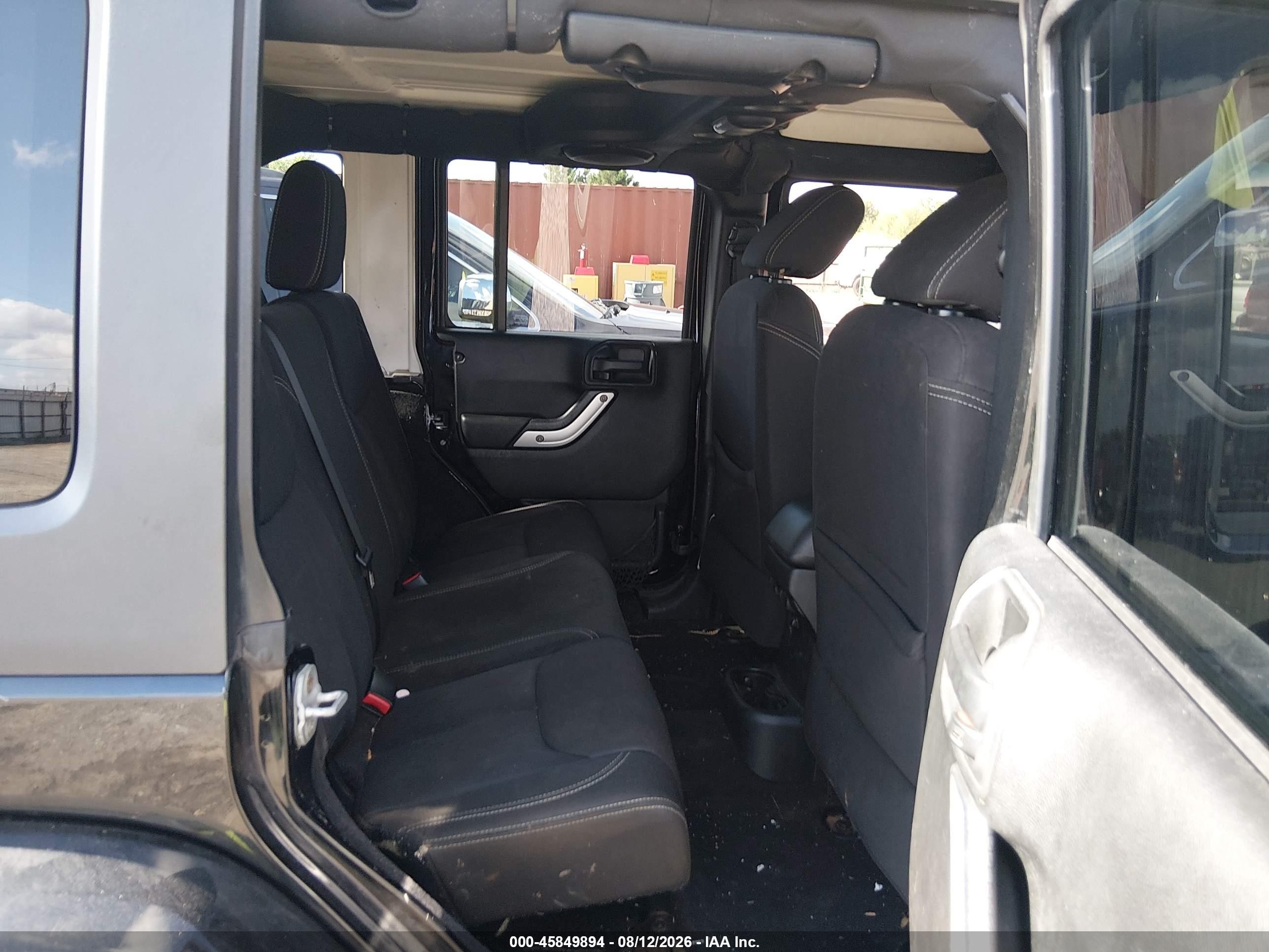 2013 Jeep Wrangler Unlimited Sahara Black vin: 1C4BJWEGXDL677169