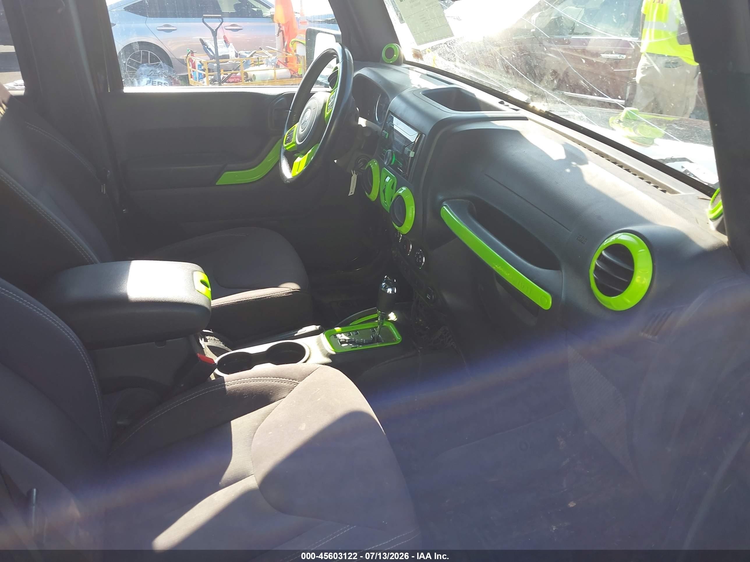 2014 Jeep Wrangler Unlimited Sahara Black vin: 1C4BJWEGXEL121607