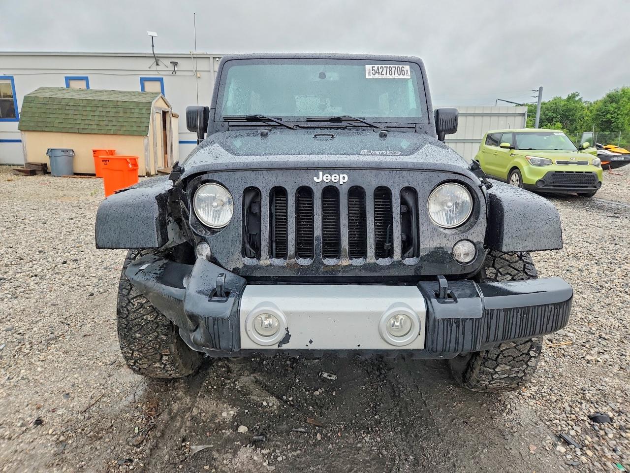 2014 Jeep Wrangler Unlimited Sahara Black vin: 1C4BJWEGXEL141467