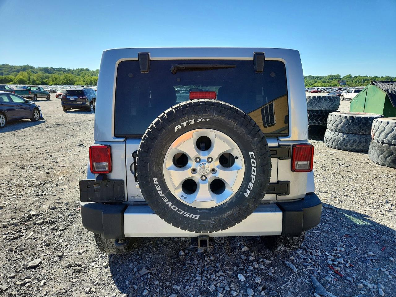 2014 Jeep Wrangler Unlimited Sahara Серебряный vin: 1C4BJWEGXEL173710