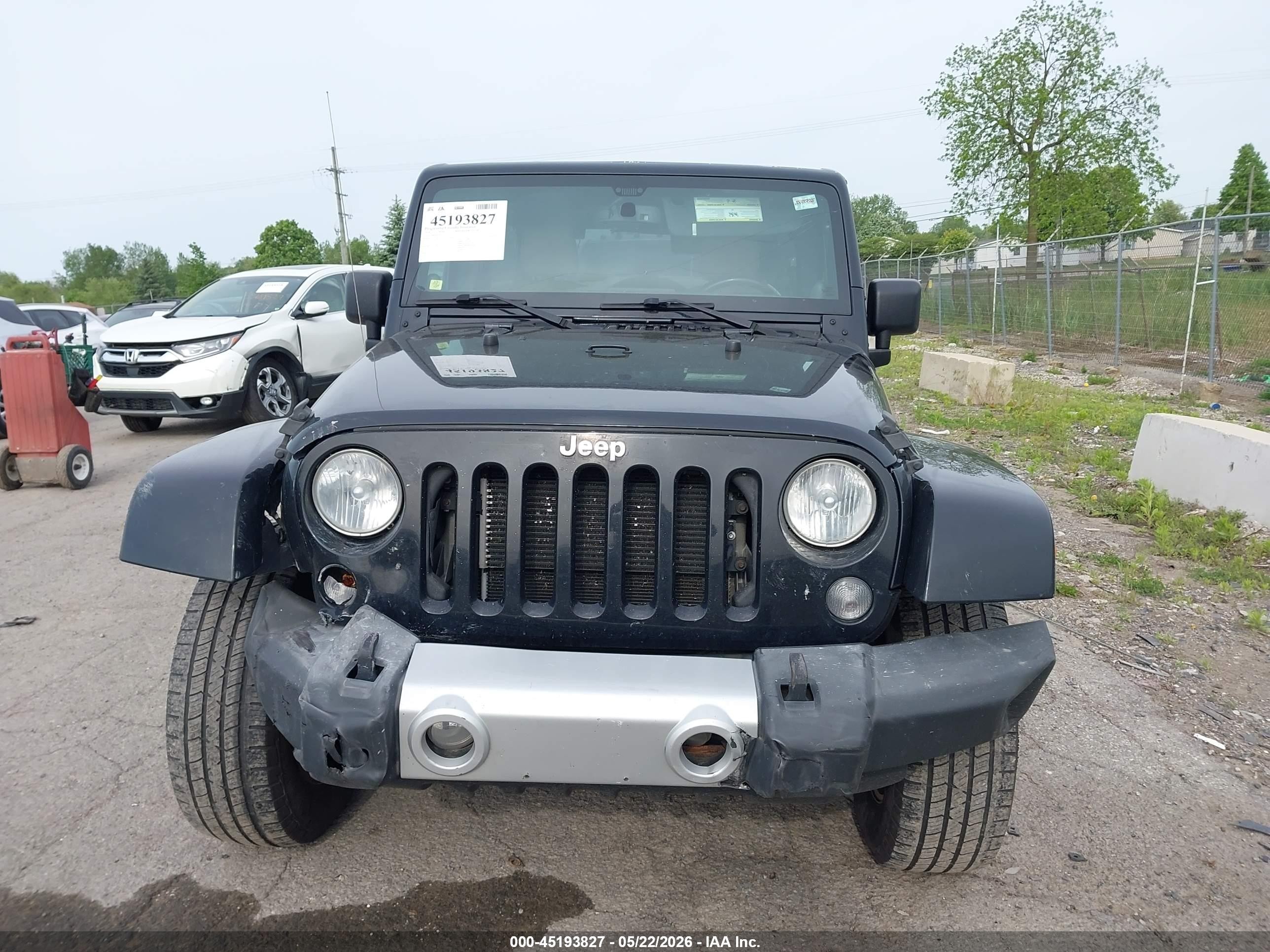 2014 Jeep Wrangler Unlimited Sahara Черный vin: 1C4BJWEGXEL175134
