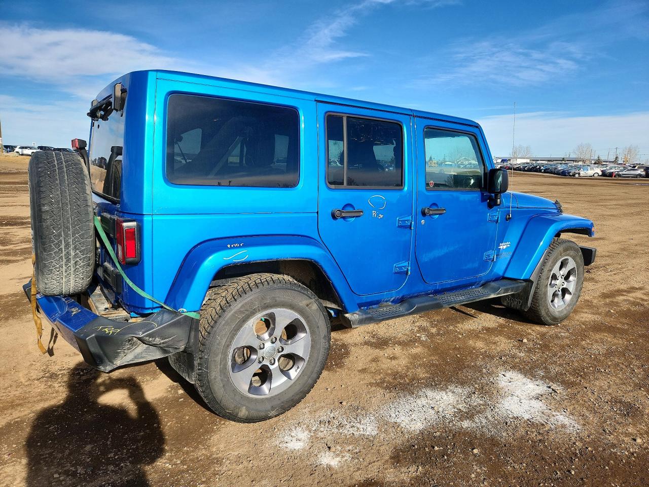 2016 Jeep Wrangler Unlimited Unknown Blue vin: 1C4BJWEGXGL214999