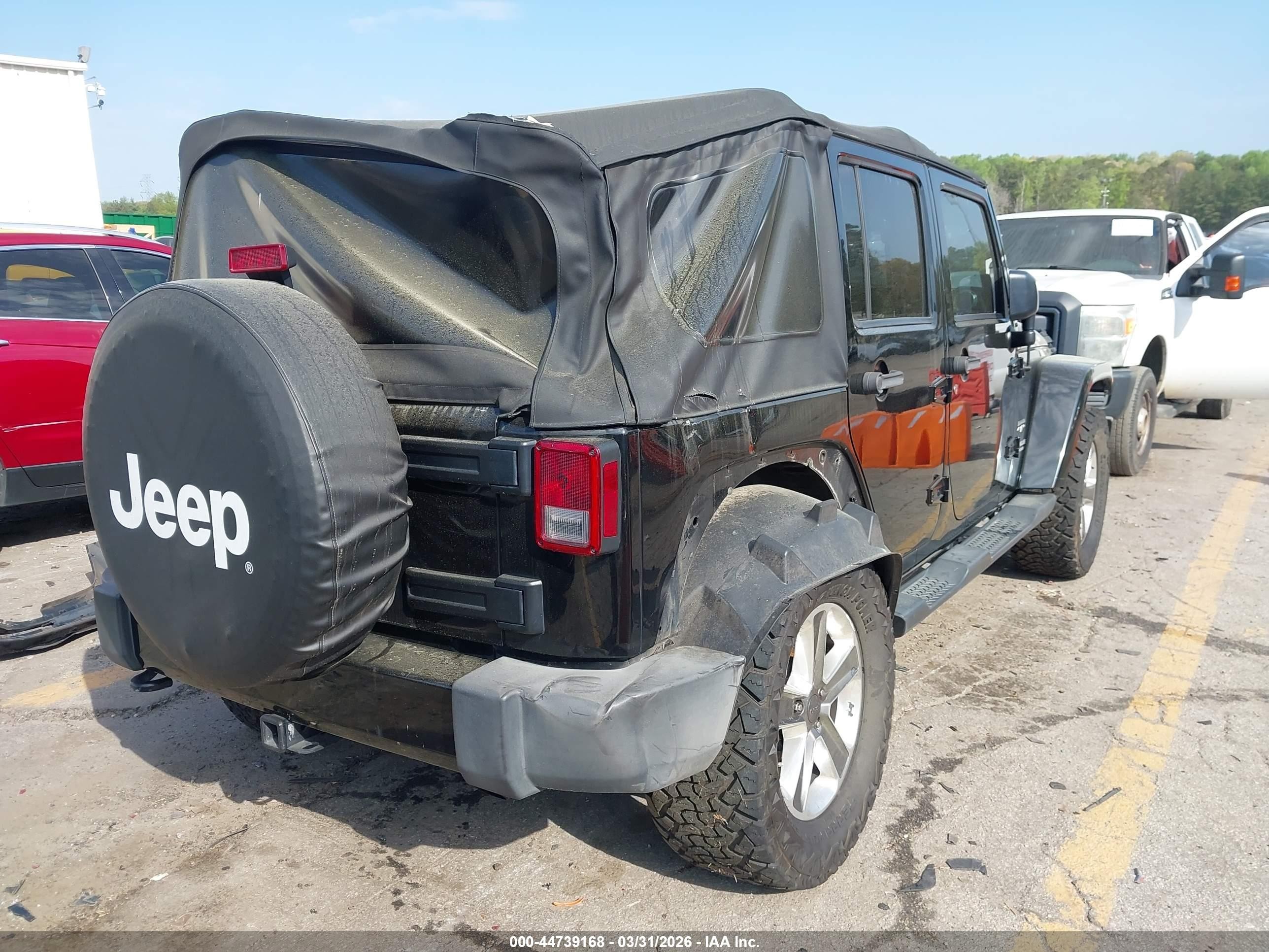 2016 Jeep Wrangler Unlimited Sahara Black vin: 1C4BJWEGXGL258551