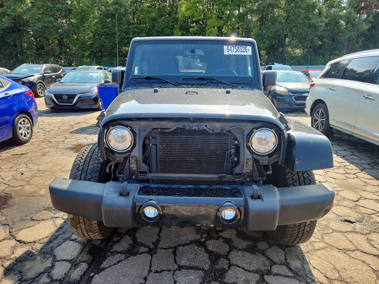 2018 Jeep Wrangler Unlimited Sahara Black vin: 1C4BJWEGXJL924380