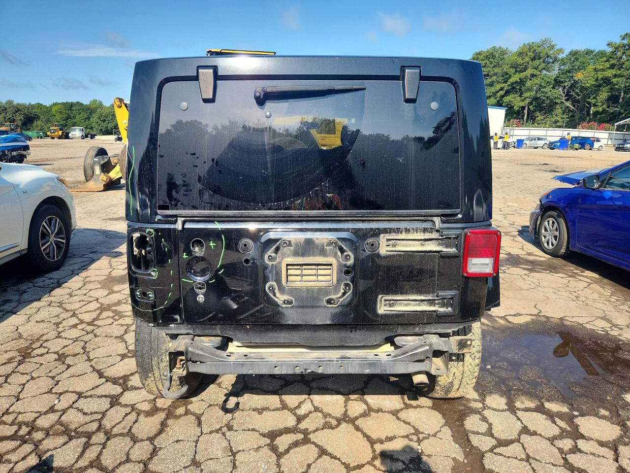 2018 Jeep Wrangler Unlimited Sahara Black vin: 1C4BJWEGXJL924380