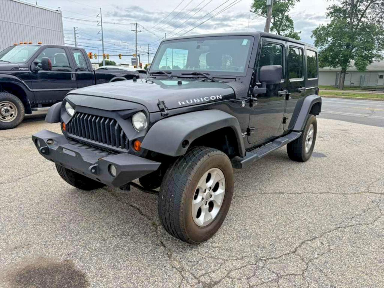 2013 Jeep Wrangler Unlimited Rubicon Black vin: 1C4BJWFG0DL516764