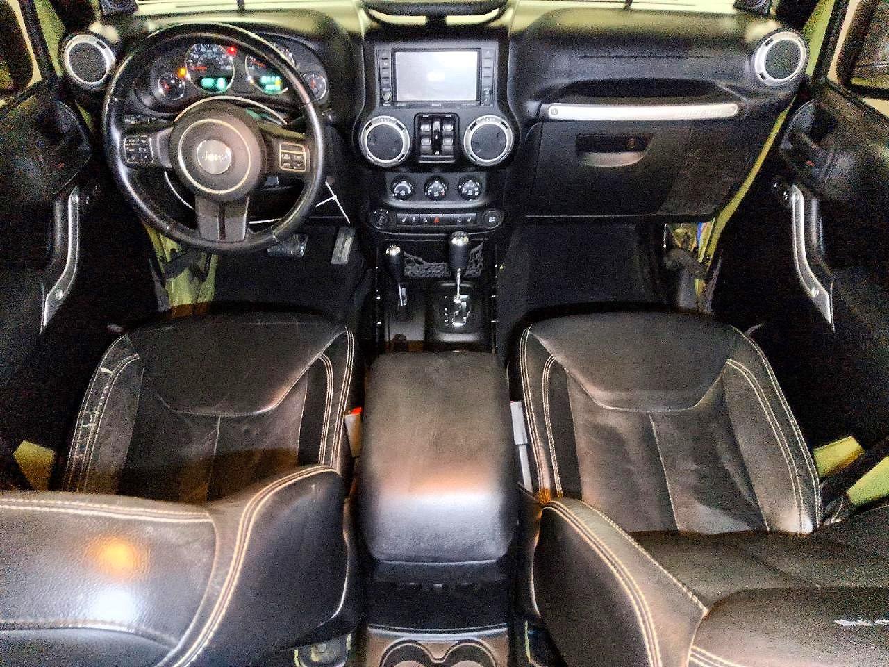 2013 Jeep Wrangler Unlimited Rubicon Green vin: 1C4BJWFG0DL548968