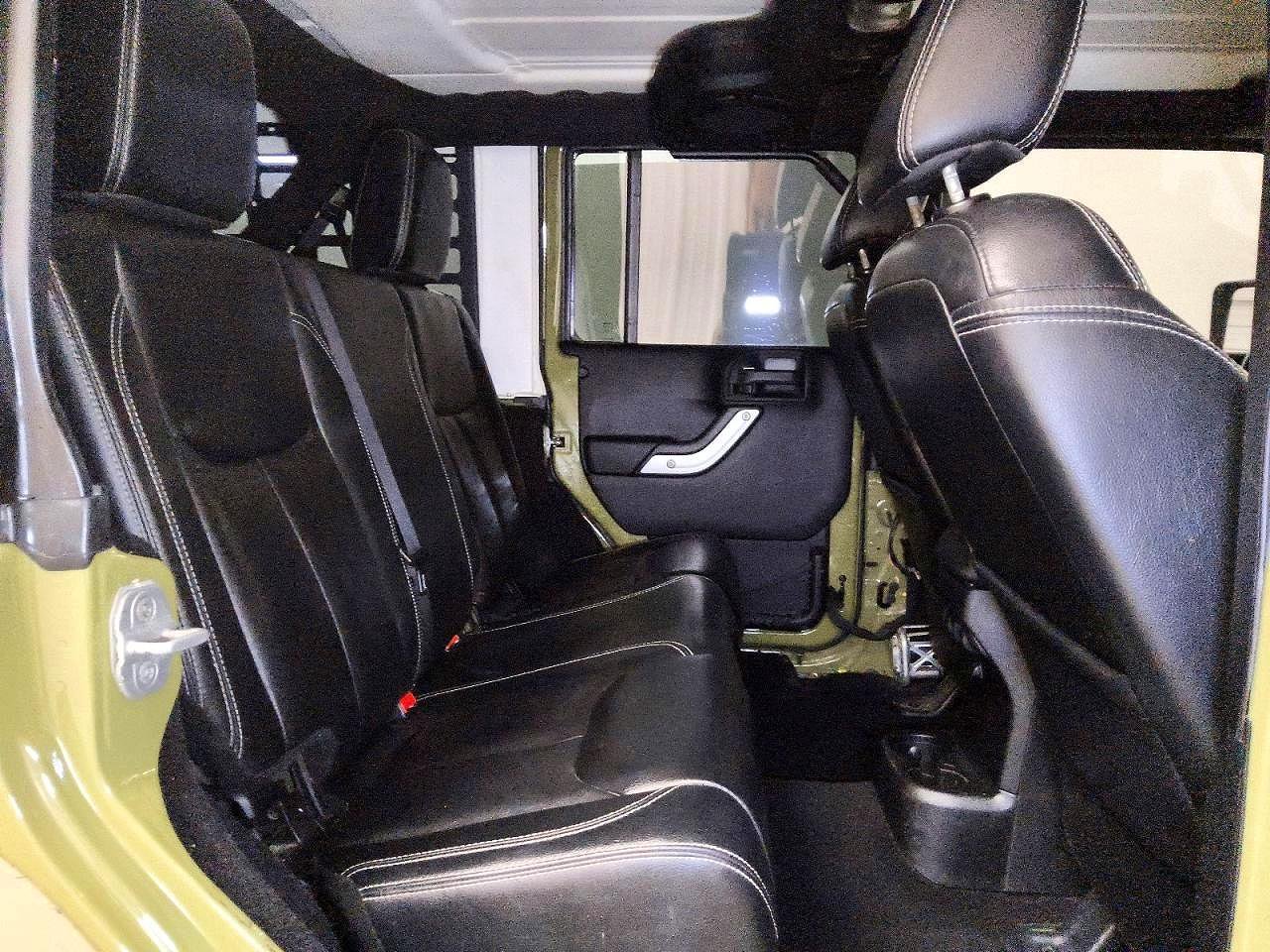 2013 Jeep Wrangler Unlimited Rubicon Green vin: 1C4BJWFG0DL548968