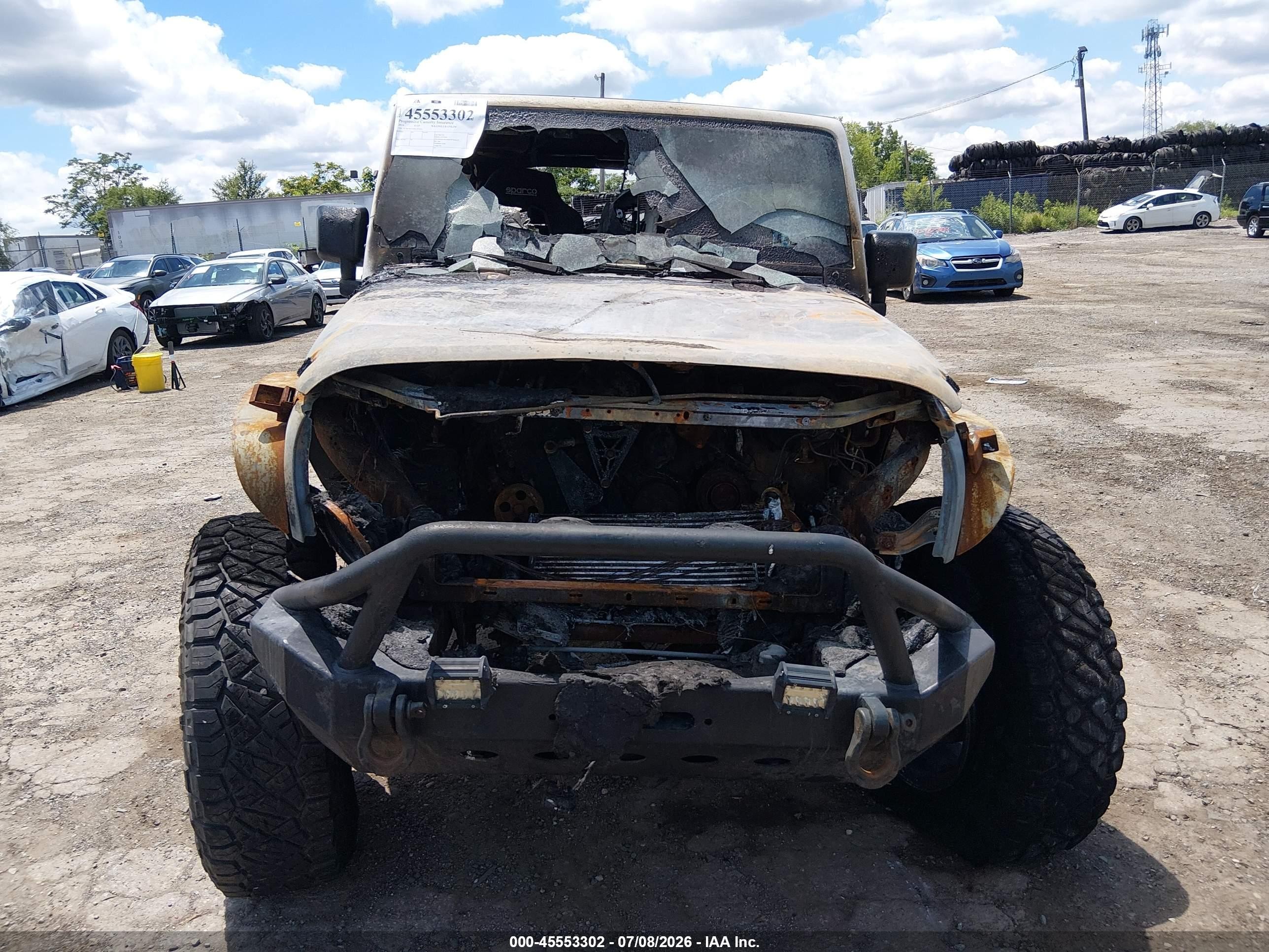 2014 Jeep Wrangler Unlimited Rubicon Белый vin: 1C4BJWFG0EL293451