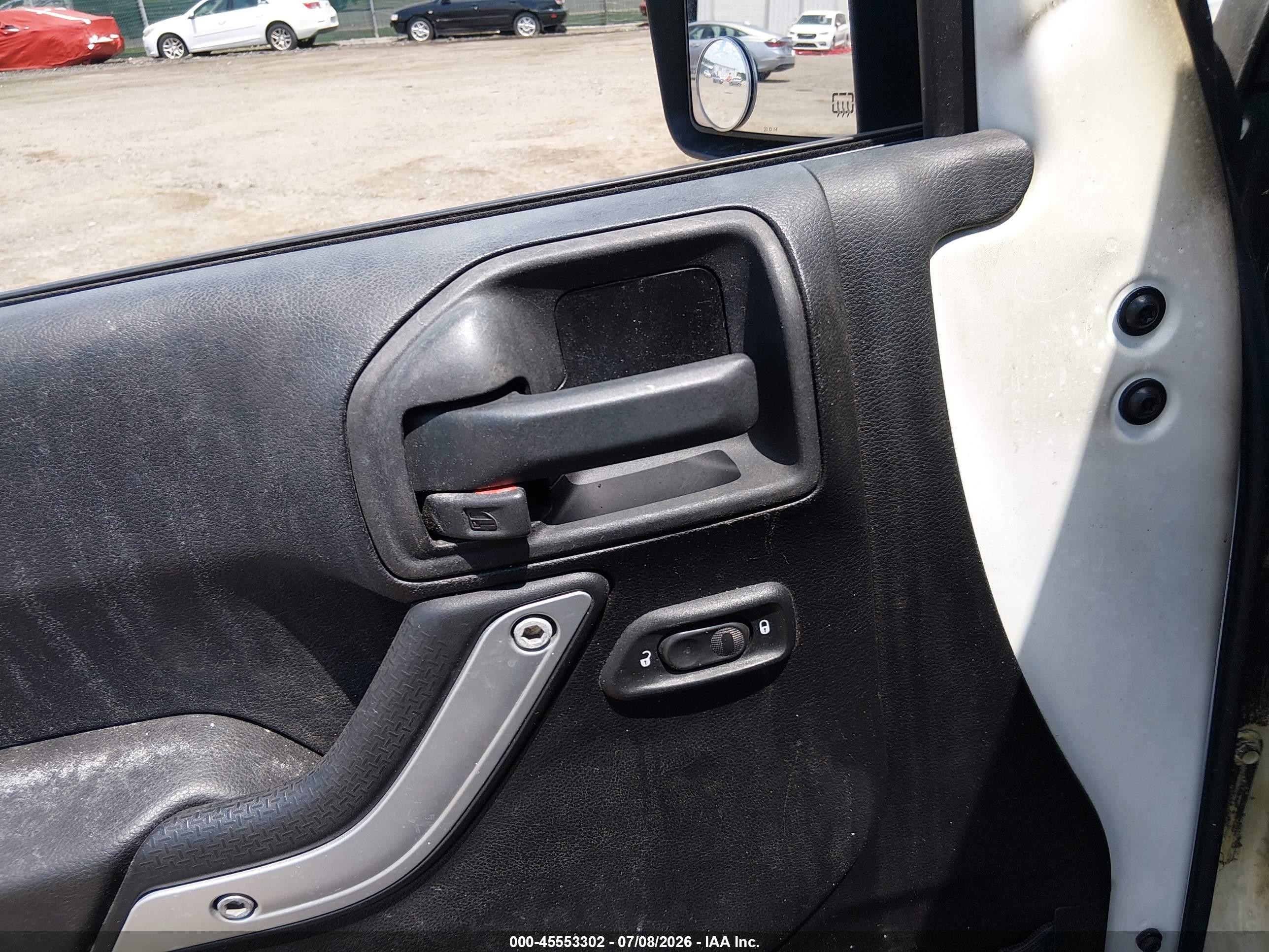 2014 Jeep Wrangler Unlimited Rubicon Белый vin: 1C4BJWFG0EL293451