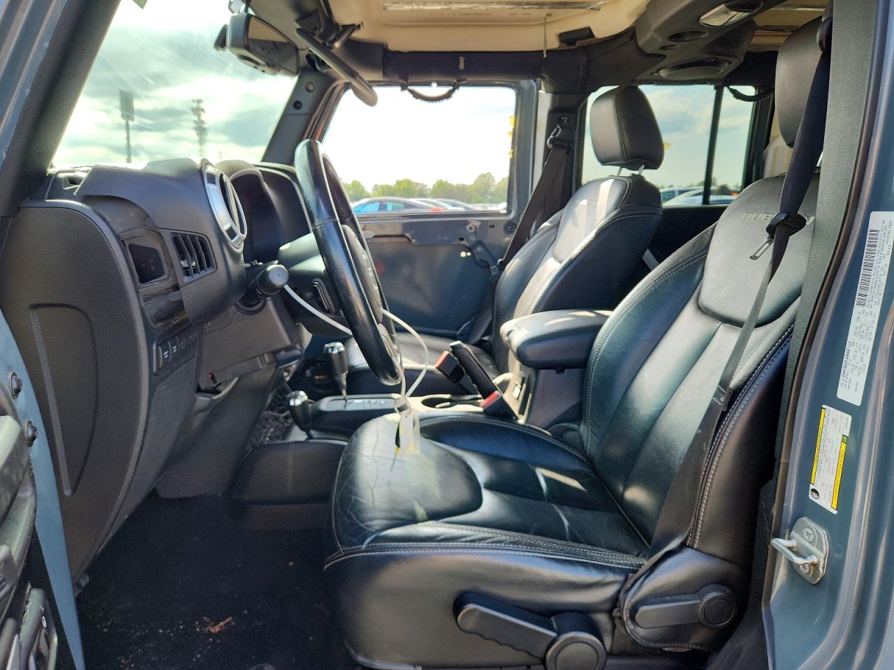 2014 Jeep Wrangler Unlimited Rubicon Серый vin: 1C4BJWFG0EL297144