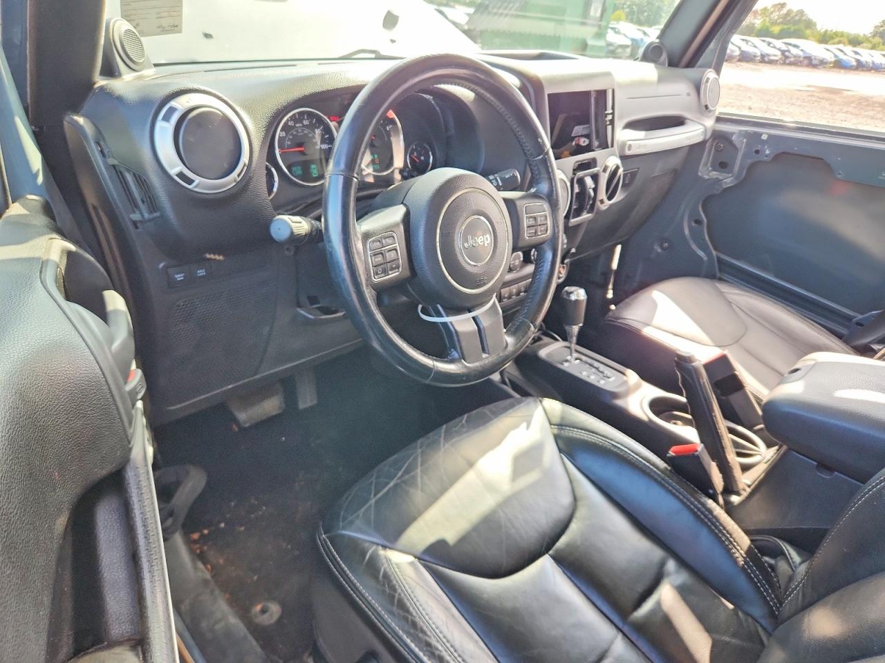 2014 Jeep Wrangler Unlimited Rubicon Серый vin: 1C4BJWFG0EL297144